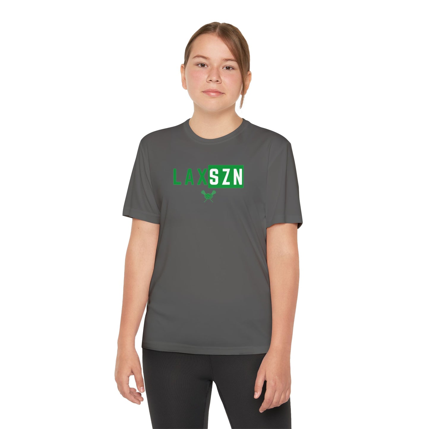 LAX SZN Youth Sport-Tek Tee