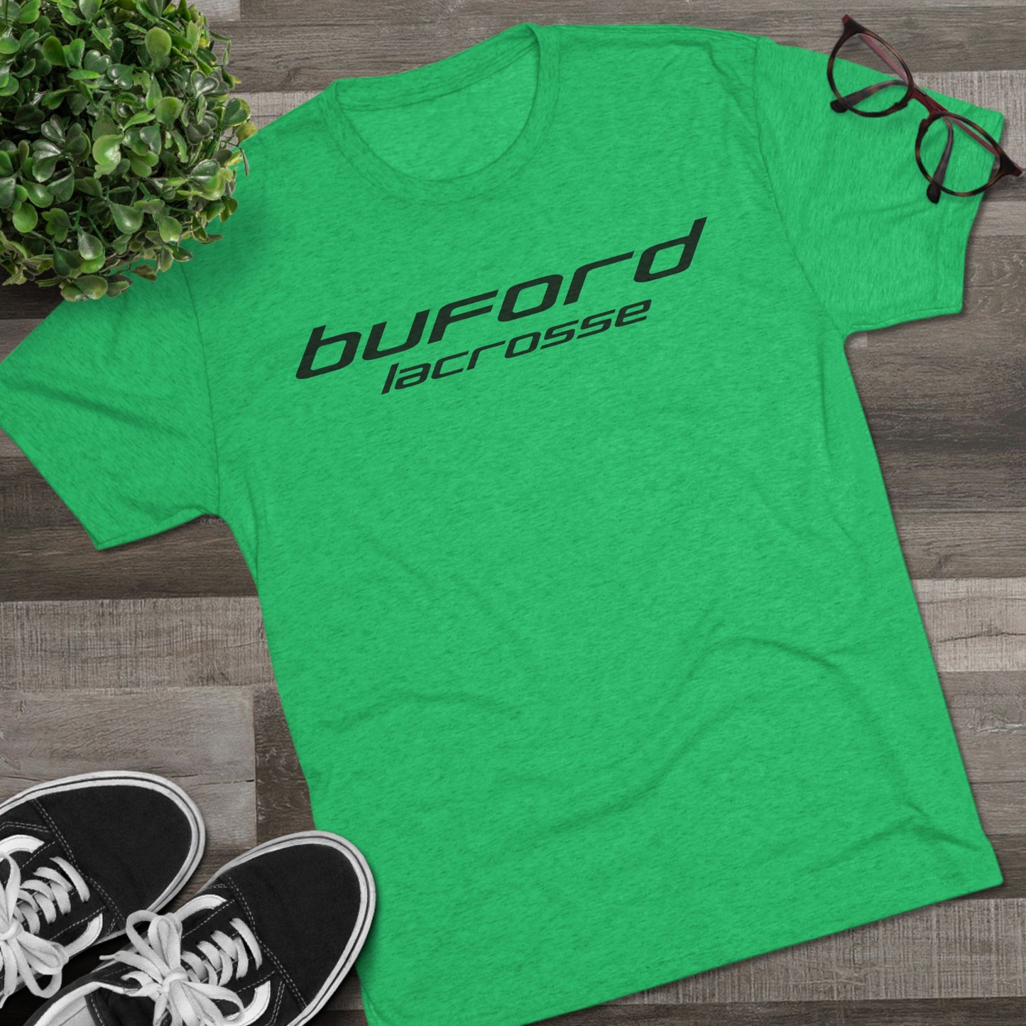 Unisex Tri-Blend Buford Lax Crew Tee