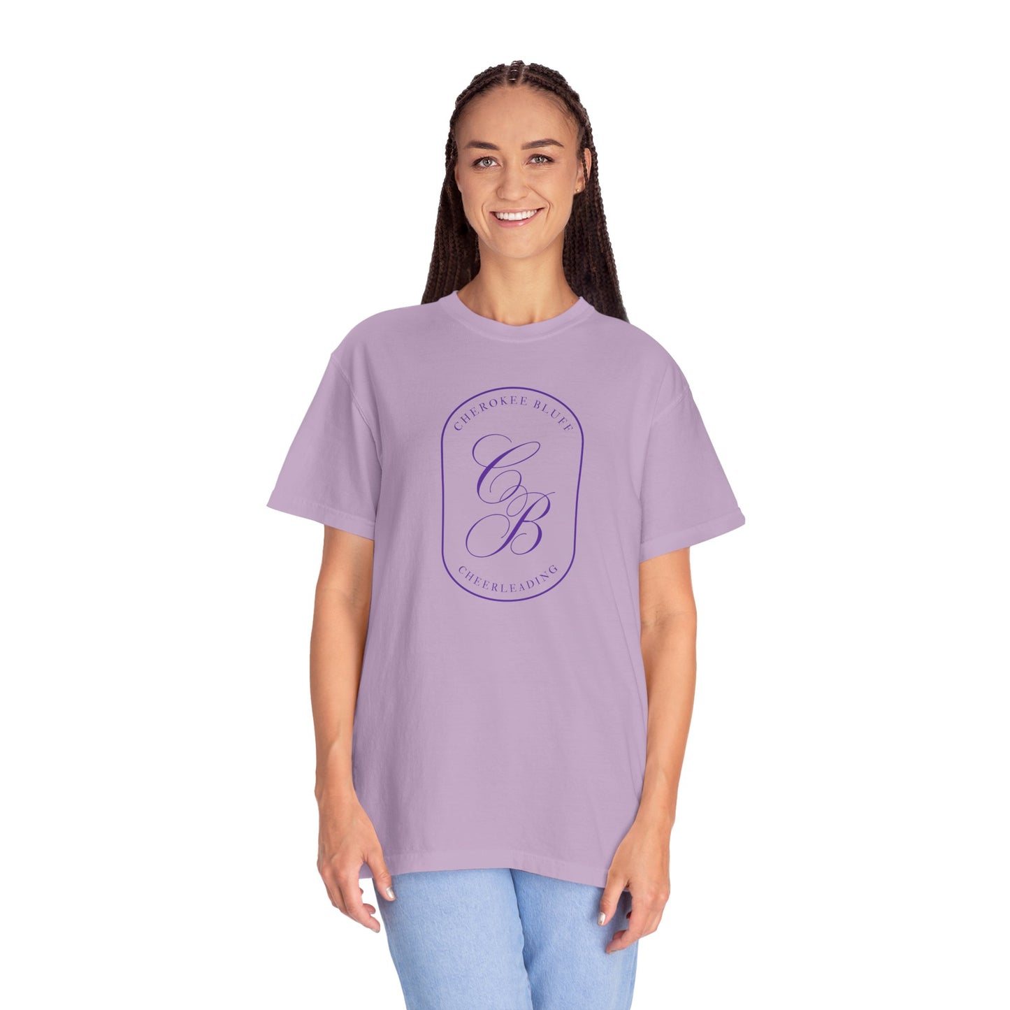Cherokee Bluff Monogram Adult Cheer Tee