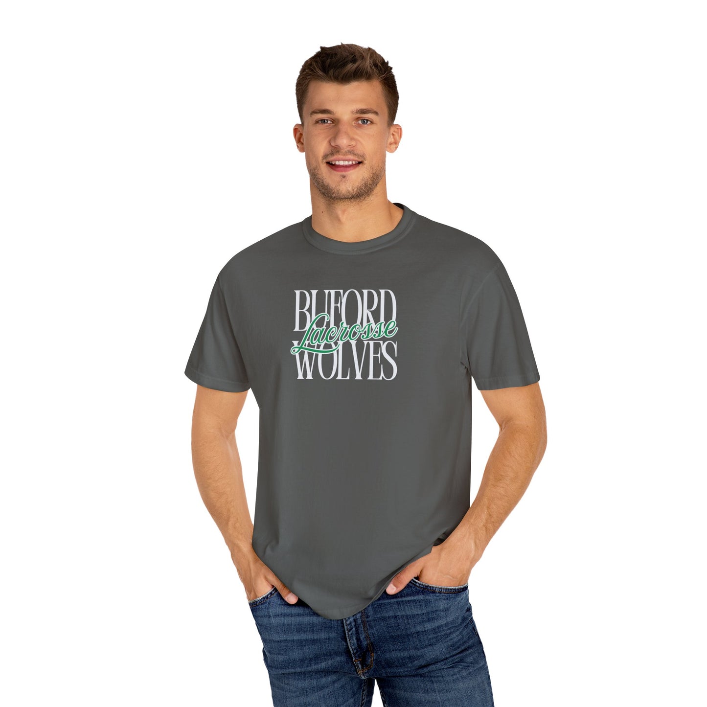 Buford Lacrosse Stack Unisex T-Shirt