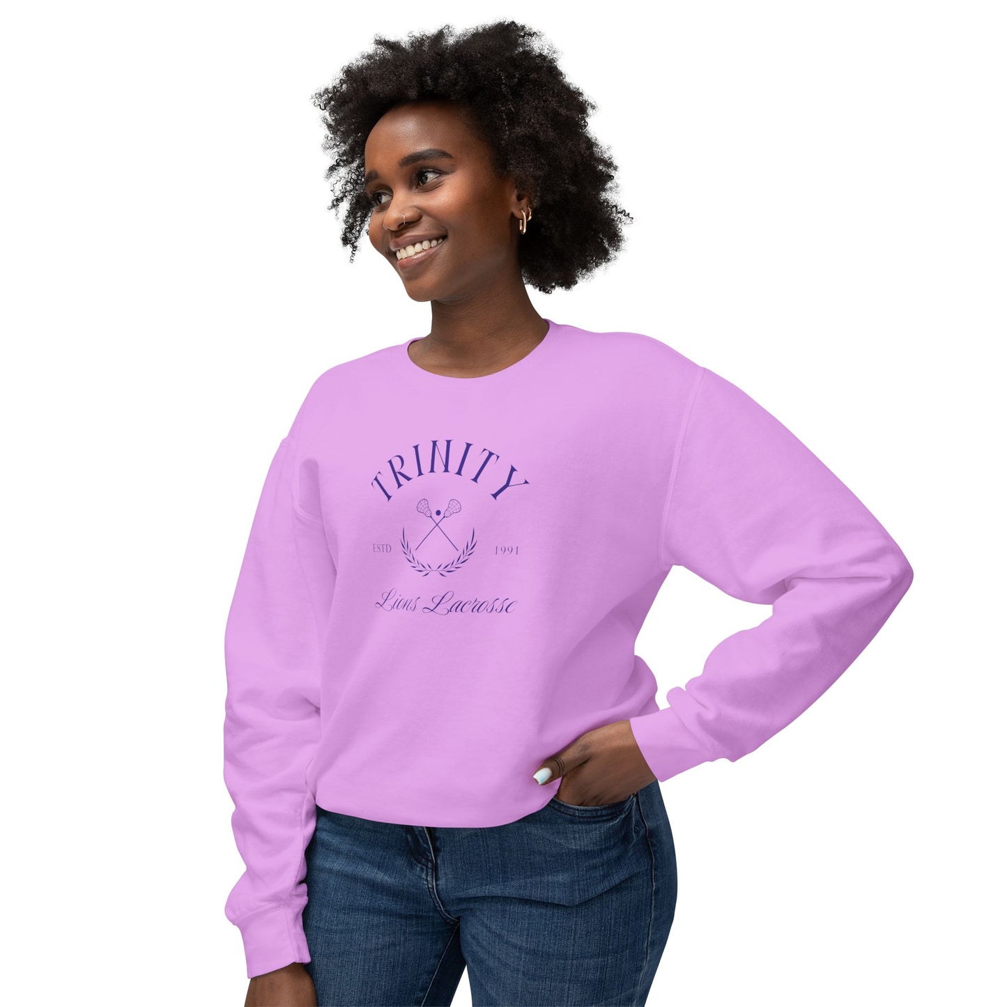 Trinity Lacrosse Crew Neck Sweatshirt