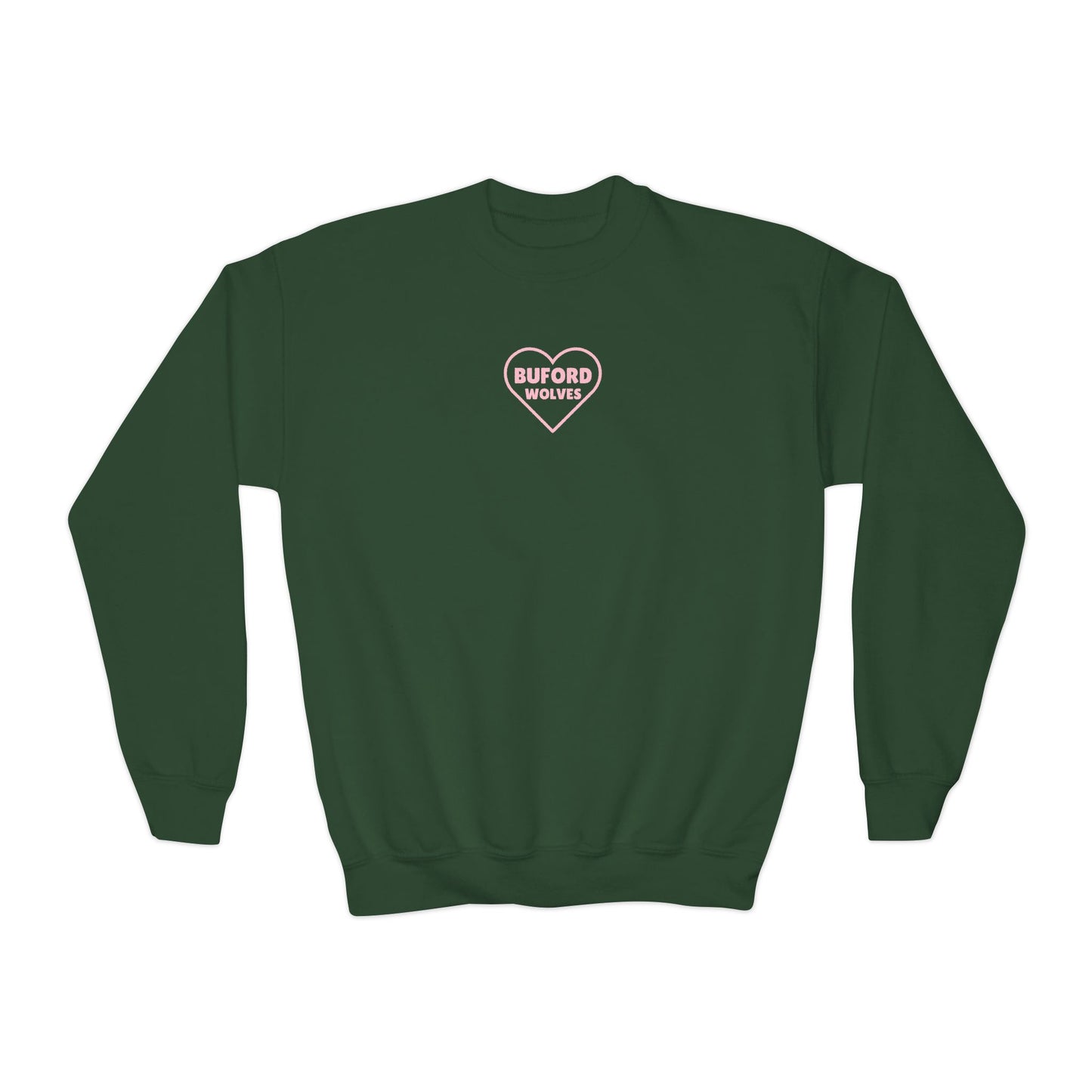 Buford Sweet Heart Youth Crewneck Sweatshirt