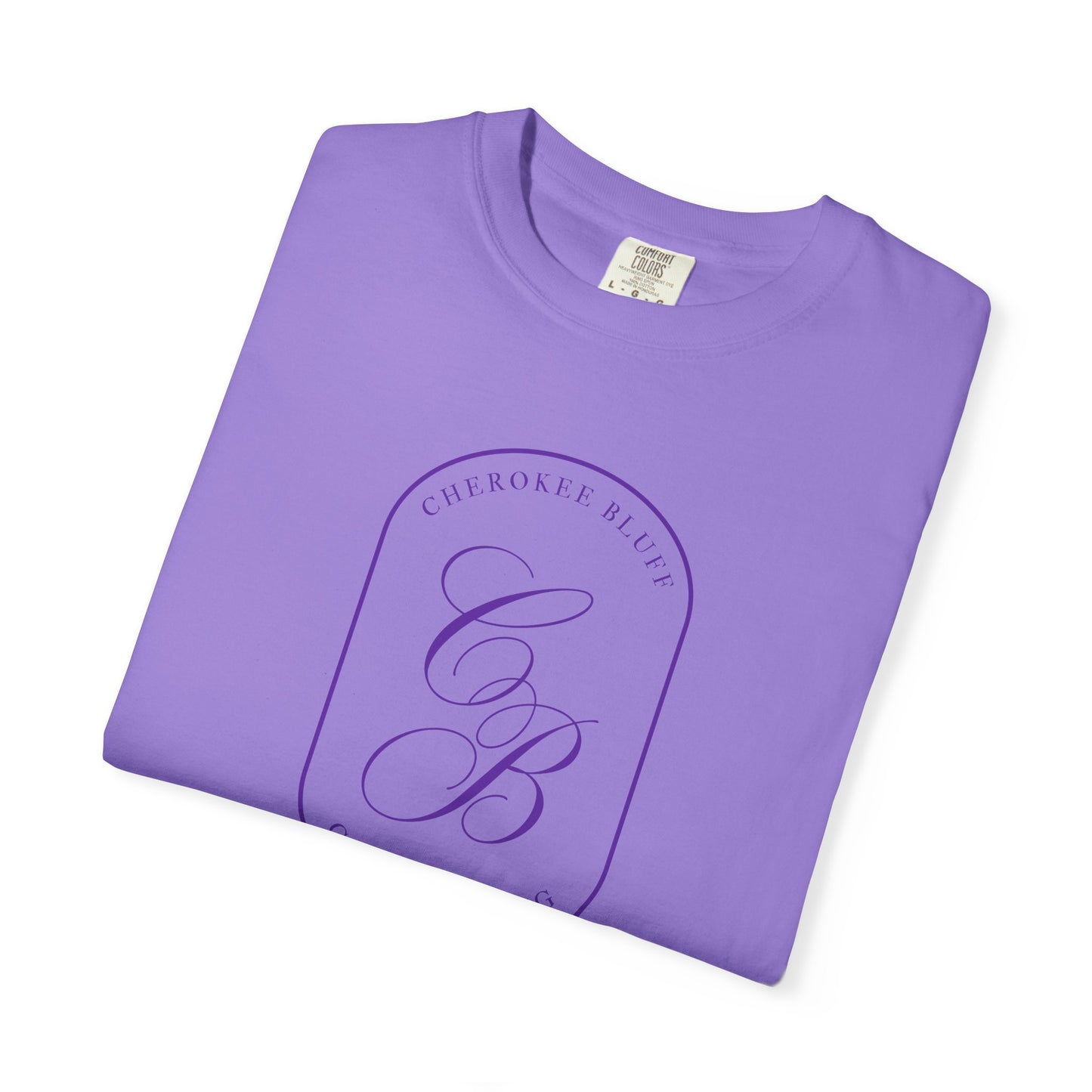 Cherokee Bluff Monogram Adult Cheer Tee