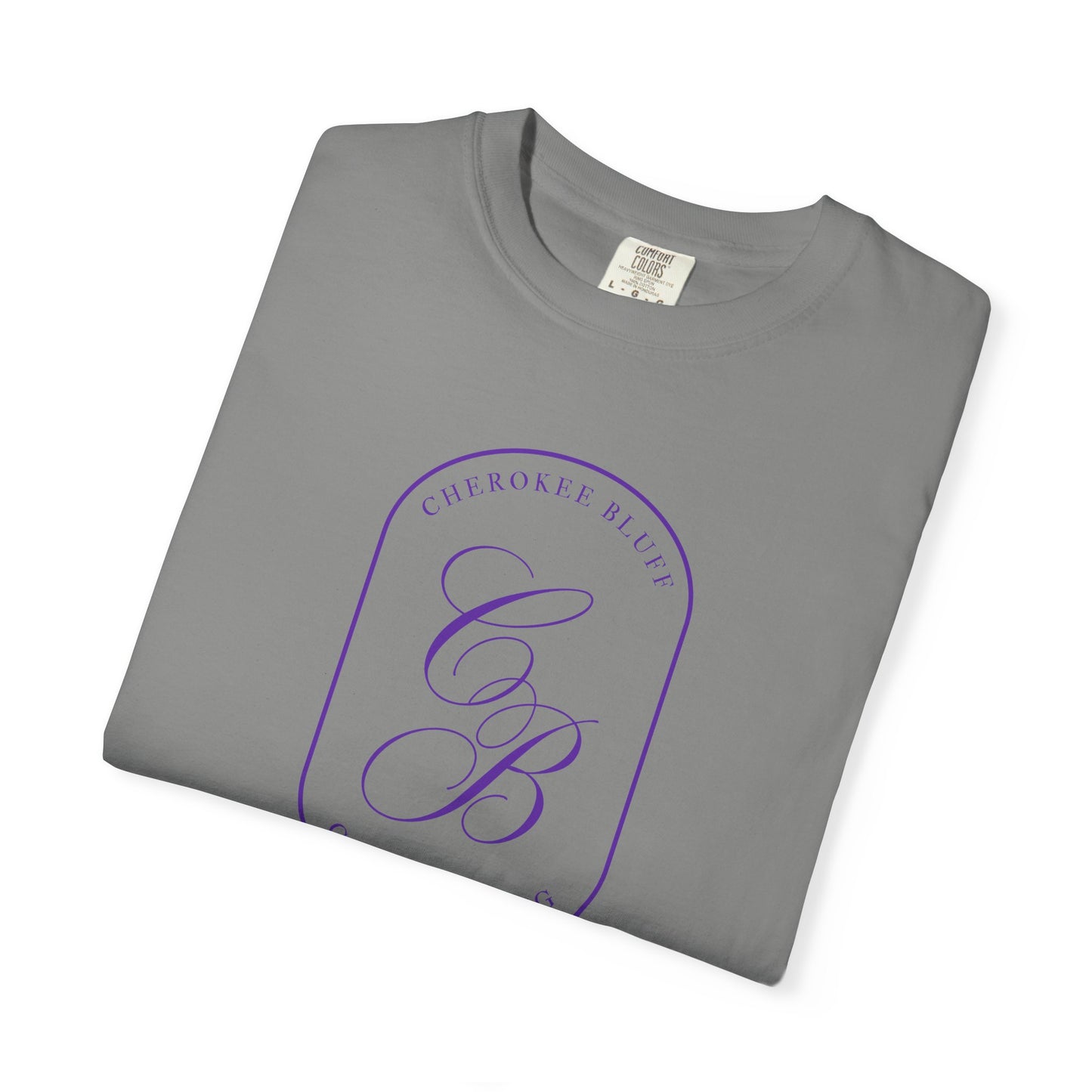 Cherokee Bluff Monogram Adult Cheer Tee