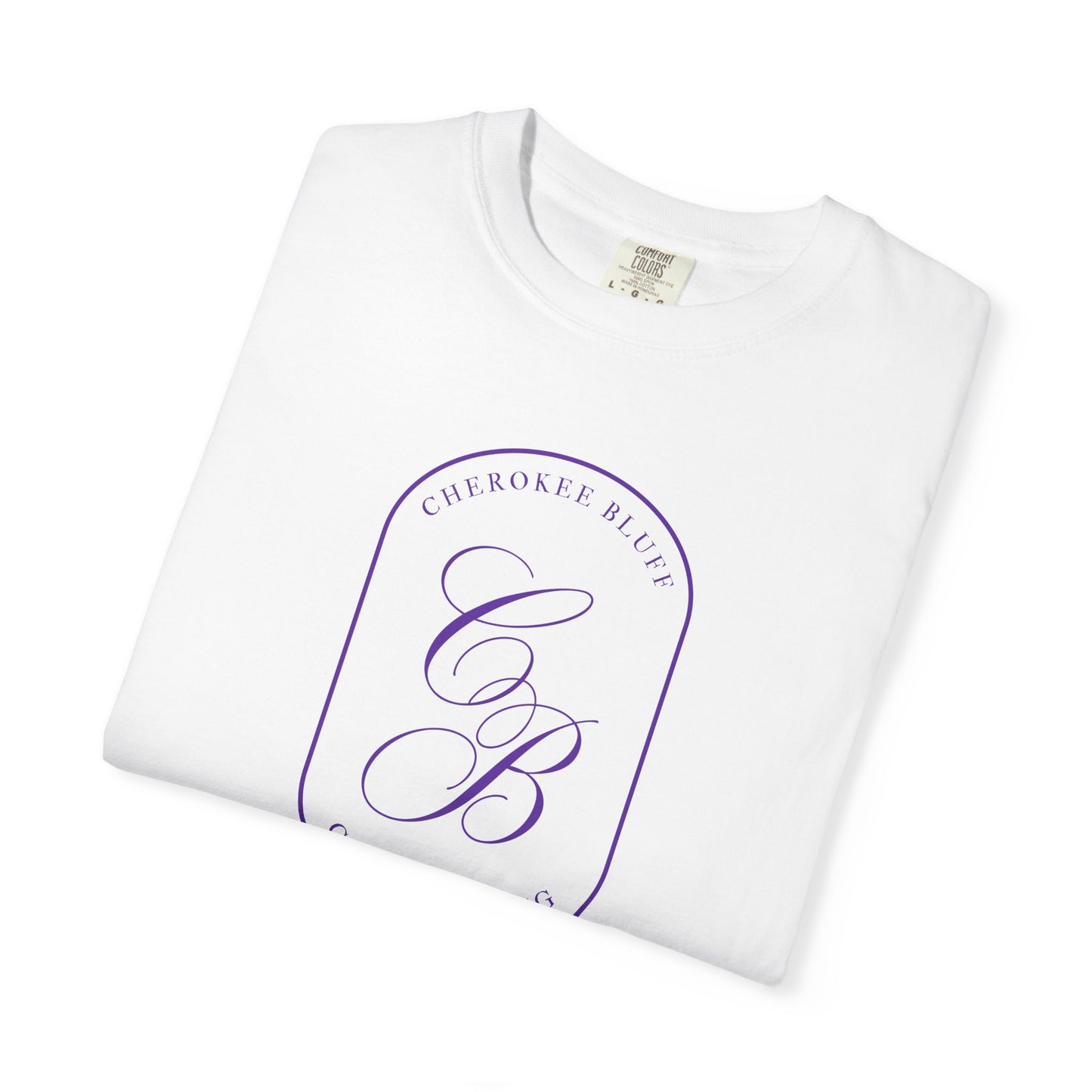 Cherokee Bluff Monogram Adult Cheer Tee