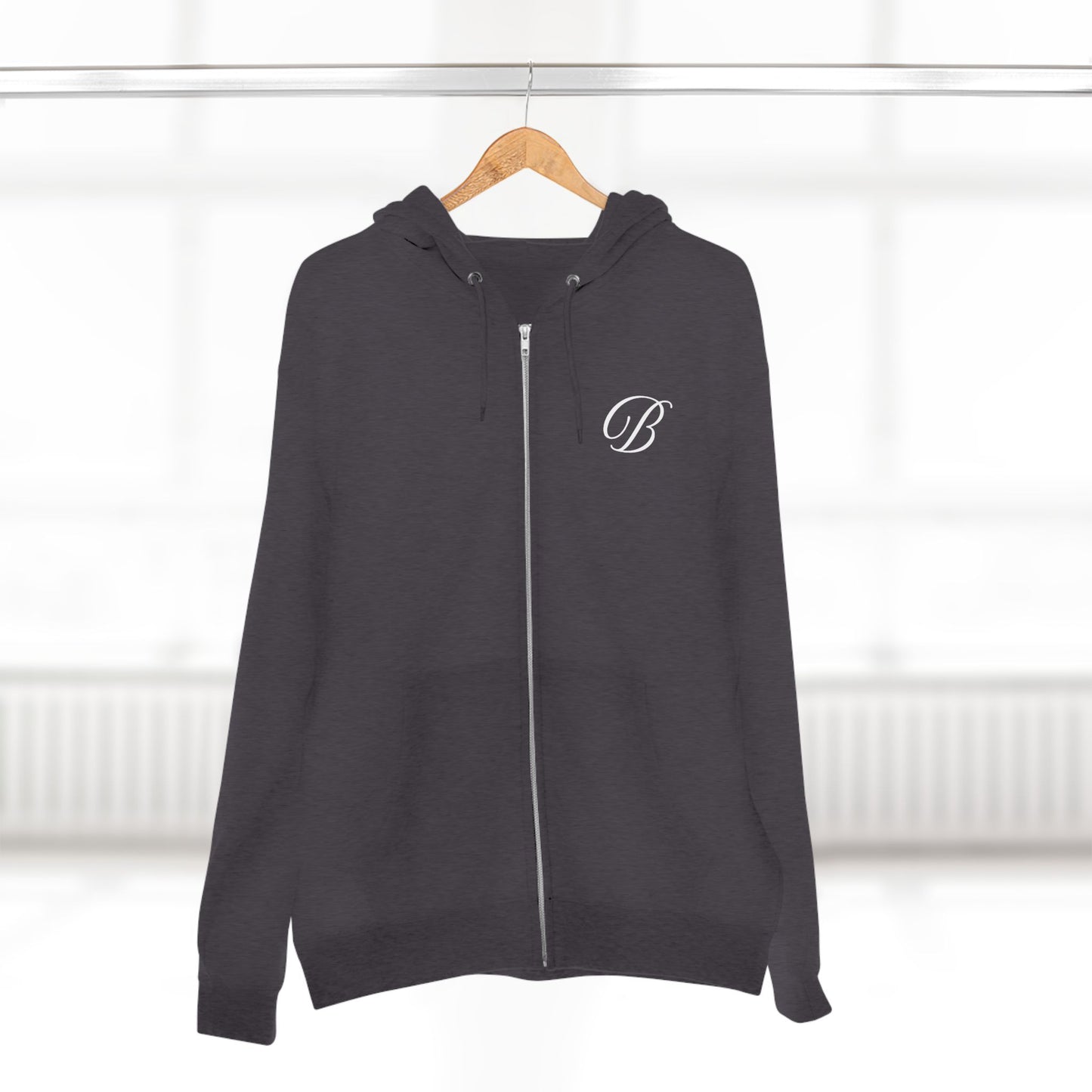 Buford Wolves Script Zip Hoodie