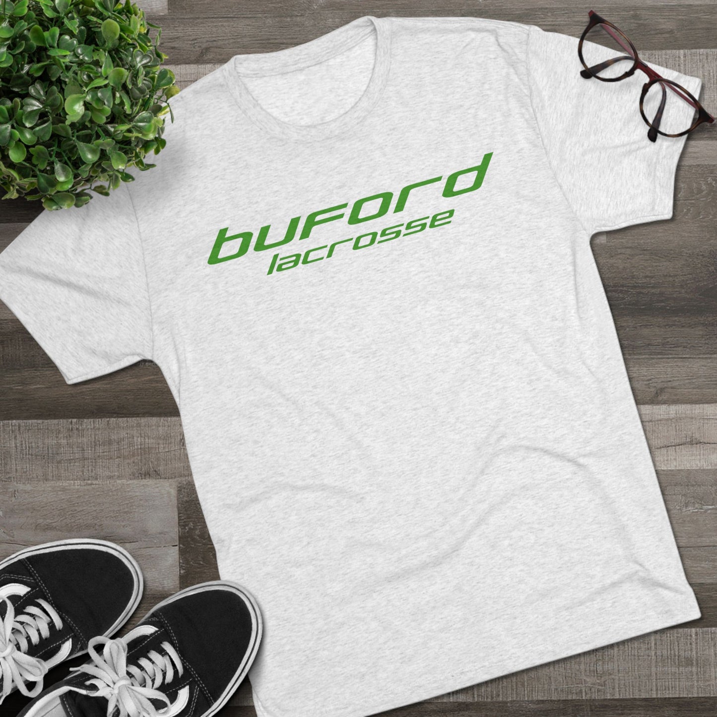 Unisex Tri-Blend Buford Lax Crew Tee