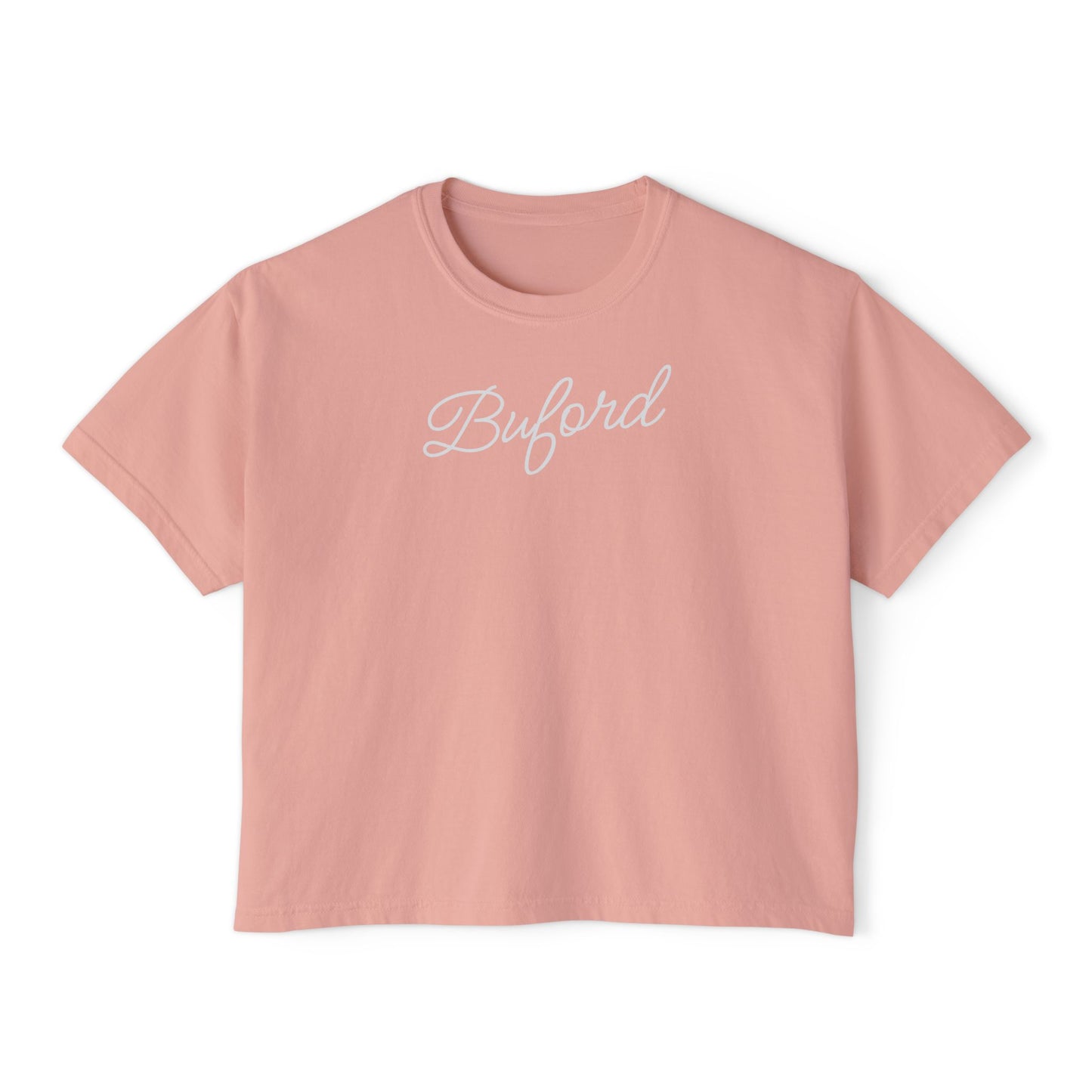 Buford Script Boxy Tee