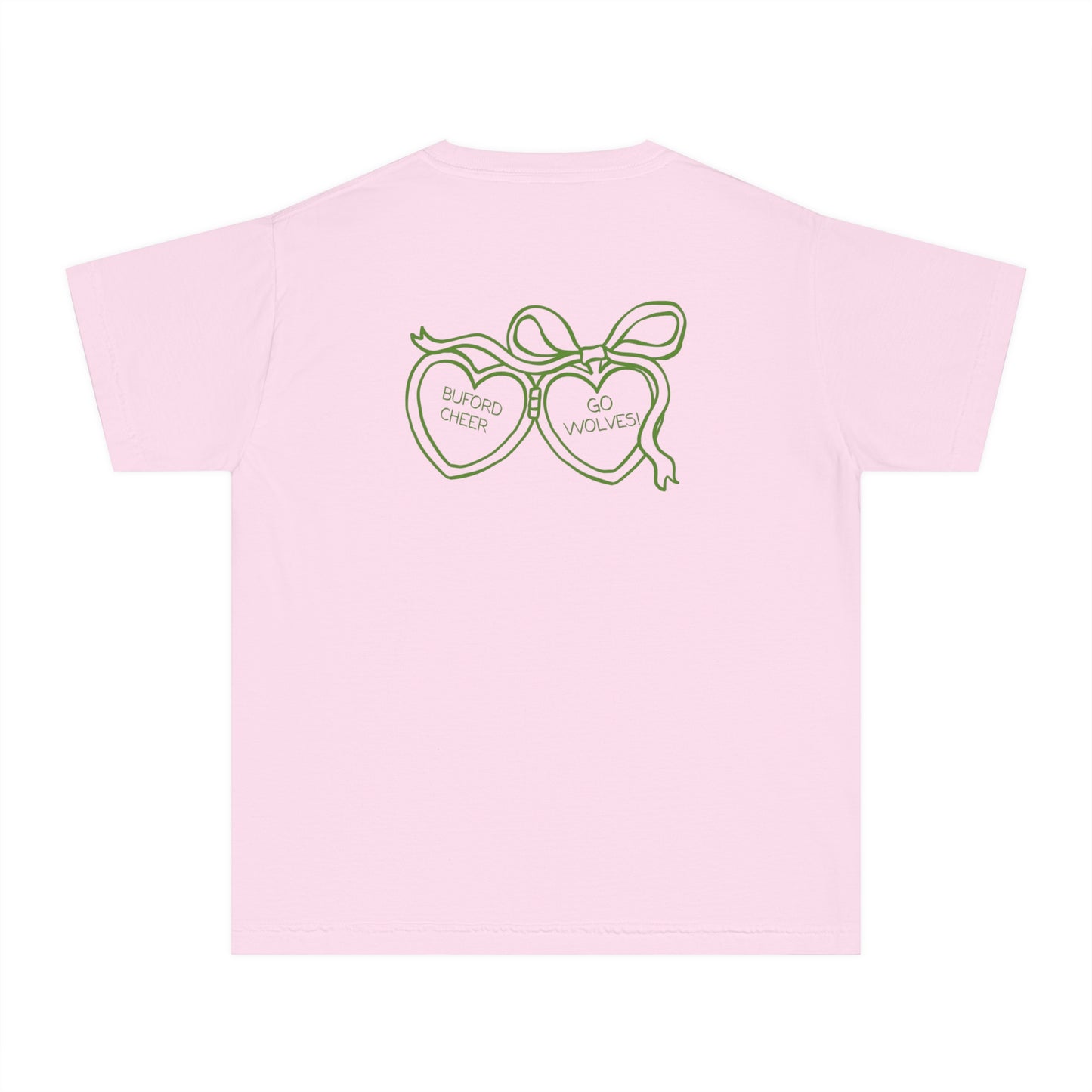 Buford Cheer Locket Youth Tee