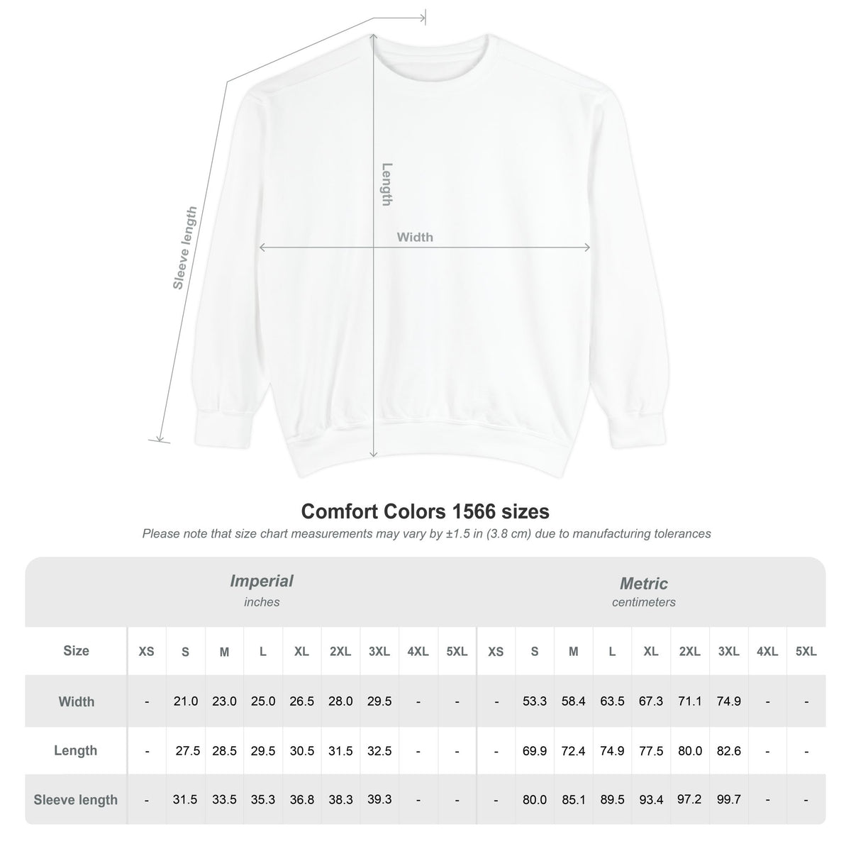 Trinity Christian Script Comfort Colors Crewneck