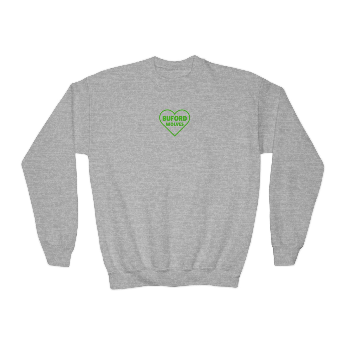 Buford Sweet Heart Youth Crewneck Sweatshirt