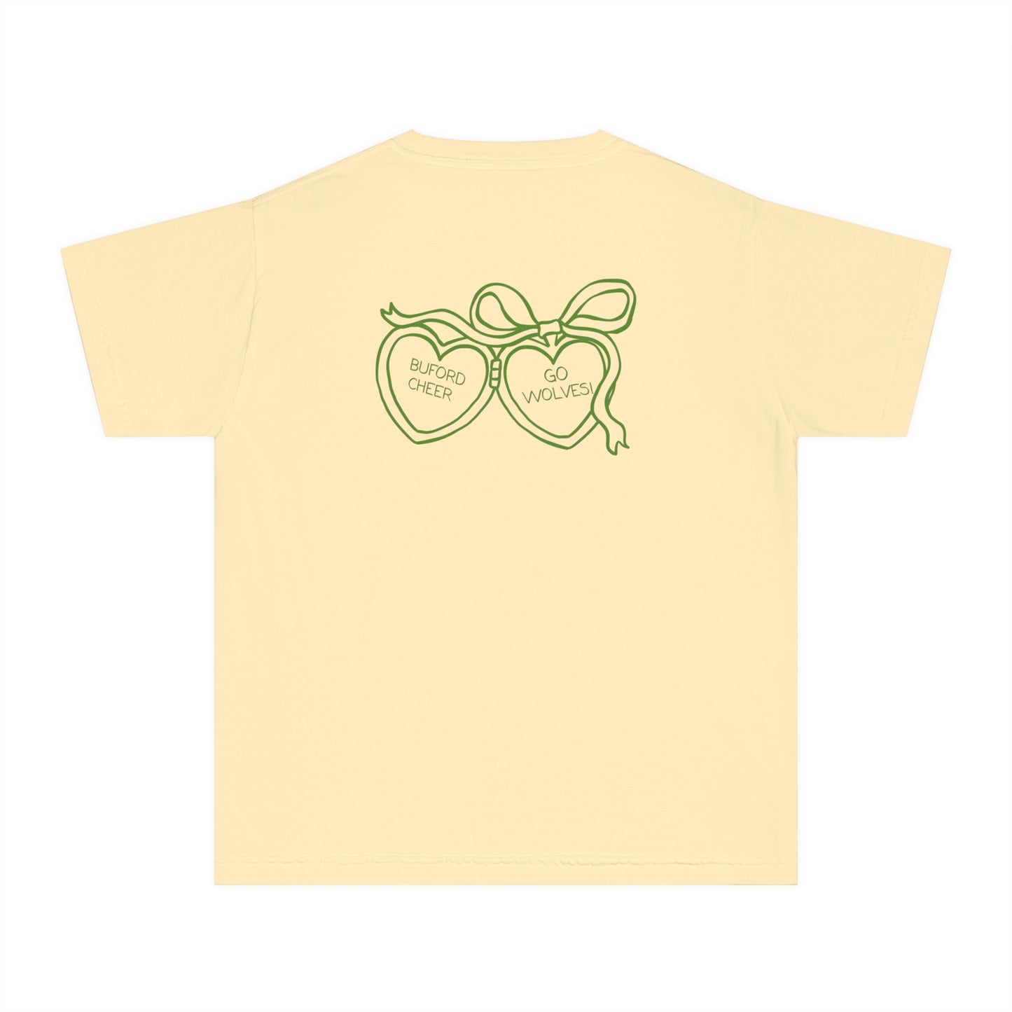 Buford Cheer Locket Youth Tee