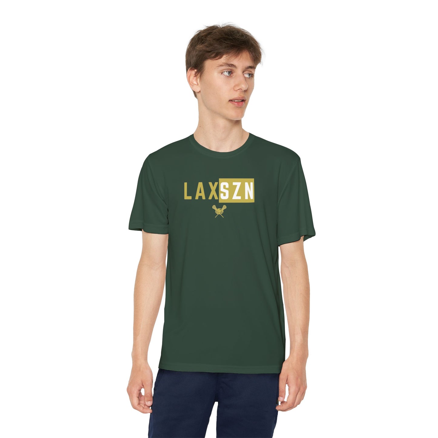 LAX SZN Youth Sport-Tek Tee