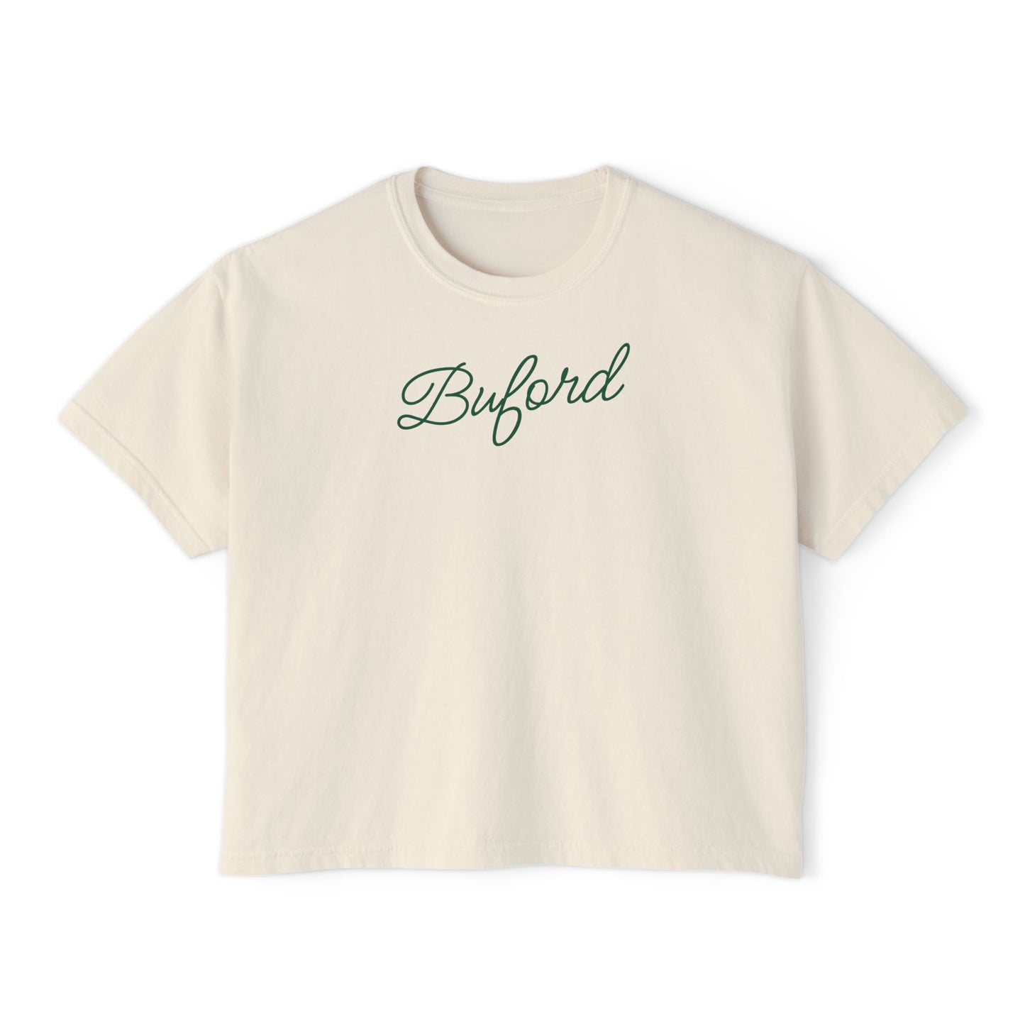 Buford Script Boxy Tee