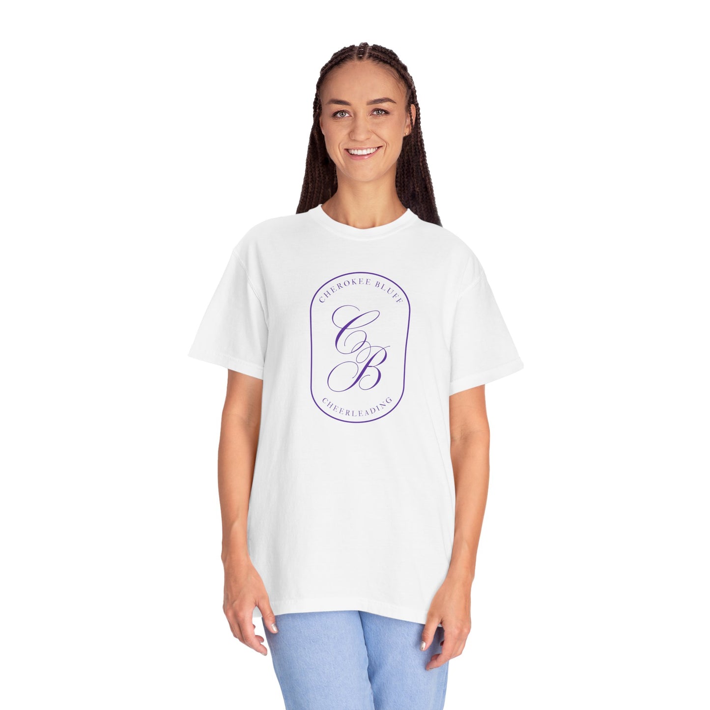 Cherokee Bluff Monogram Adult Cheer Tee