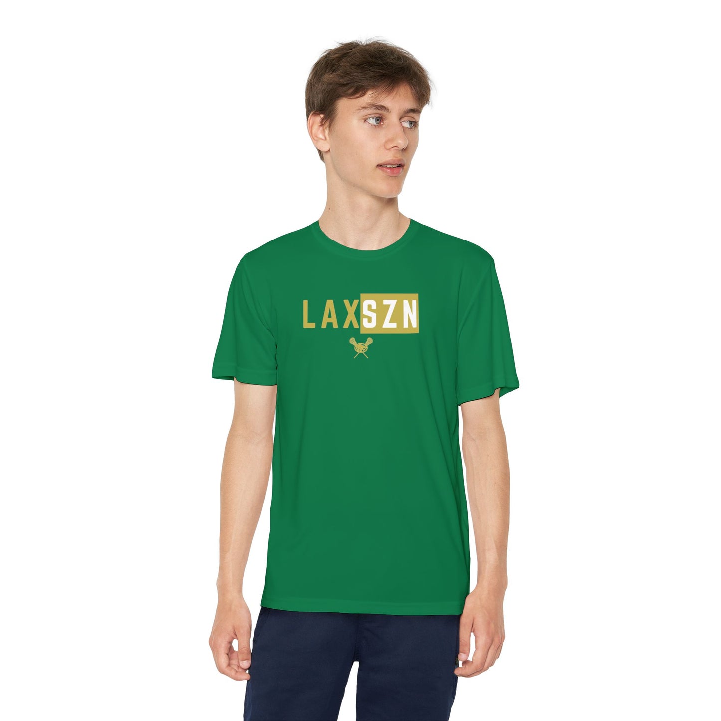 LAX SZN Youth Sport-Tek Tee