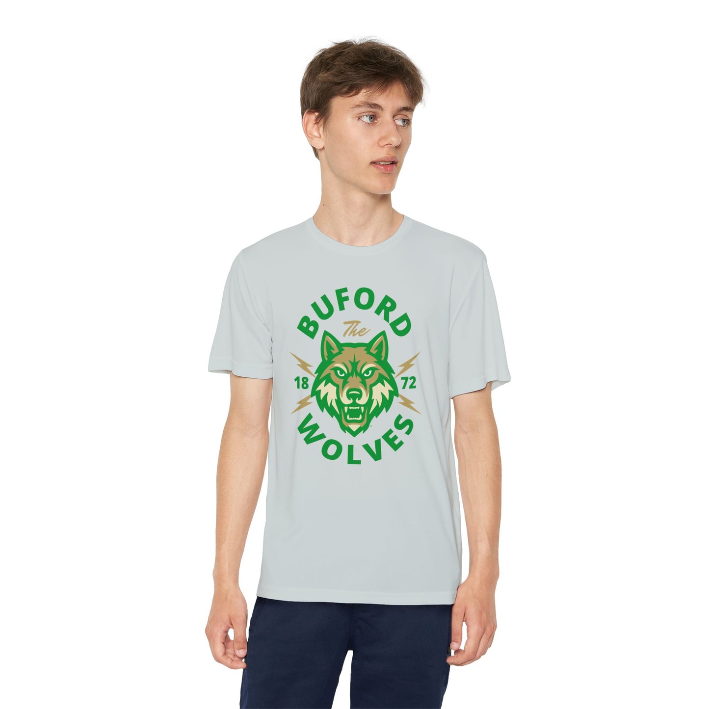 Youth Competitor Tee - Buford Wolves T-Shirt for Champs, Team Spirit Wear, Sports Events, School Pride, Gift for Young Athletes