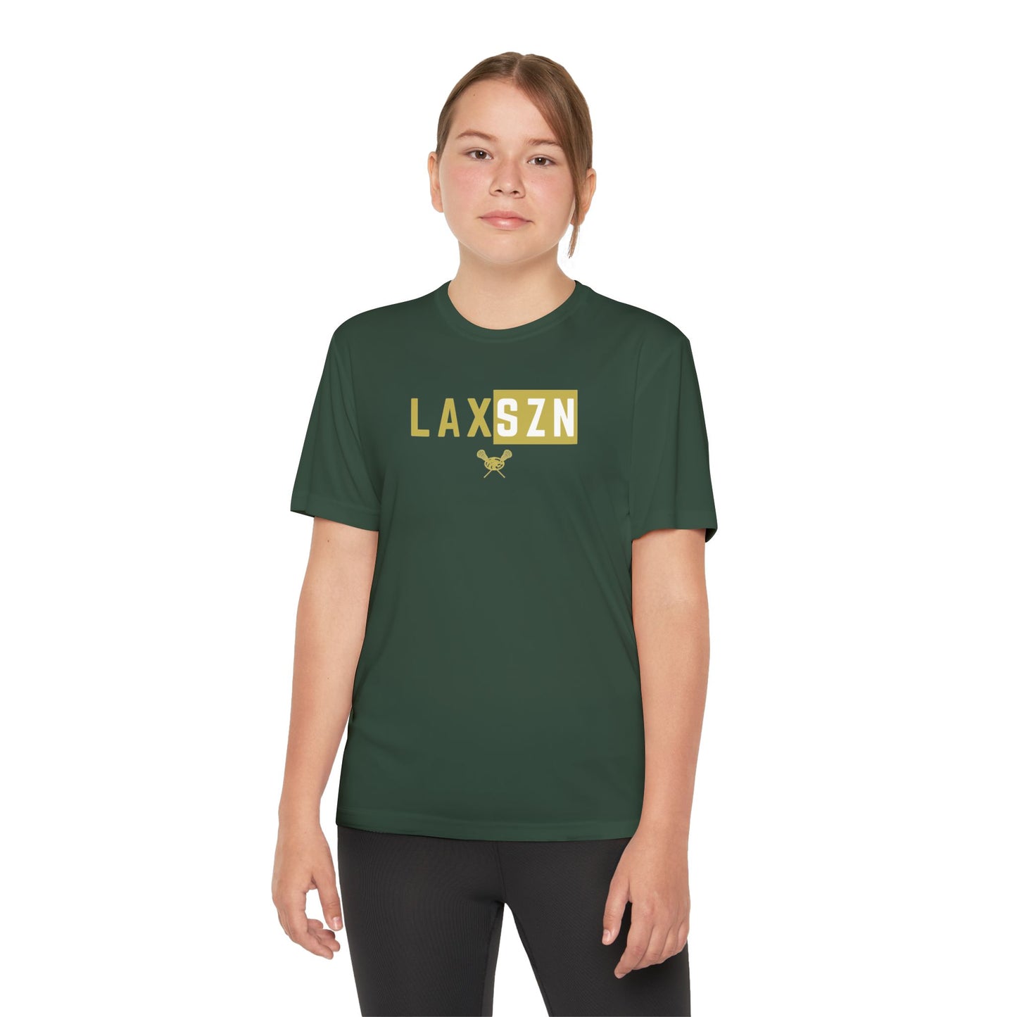 LAX SZN Youth Sport-Tek Tee