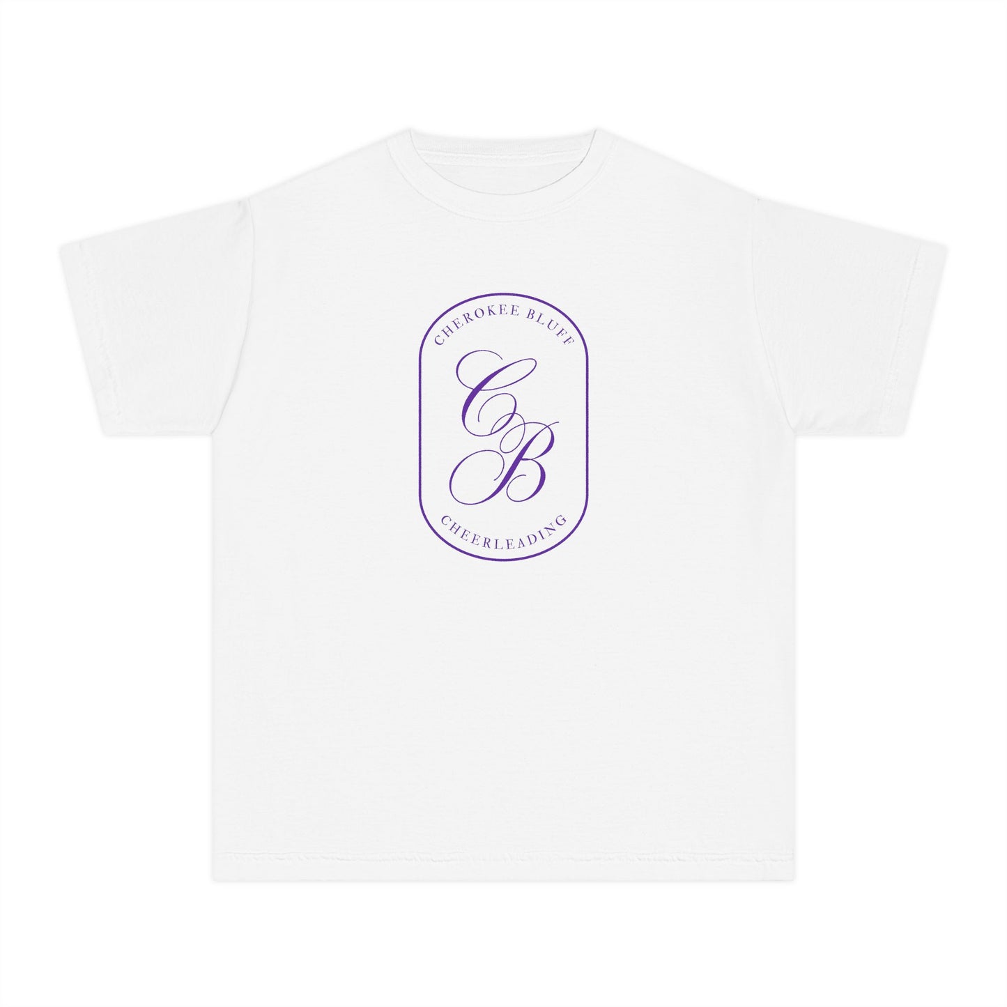 Cherokee Bluff Monogram Youth Cheer Tee