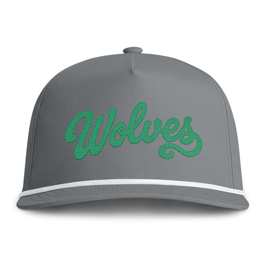 Wolves Rope Cap — Vintage Script Baseball Hat