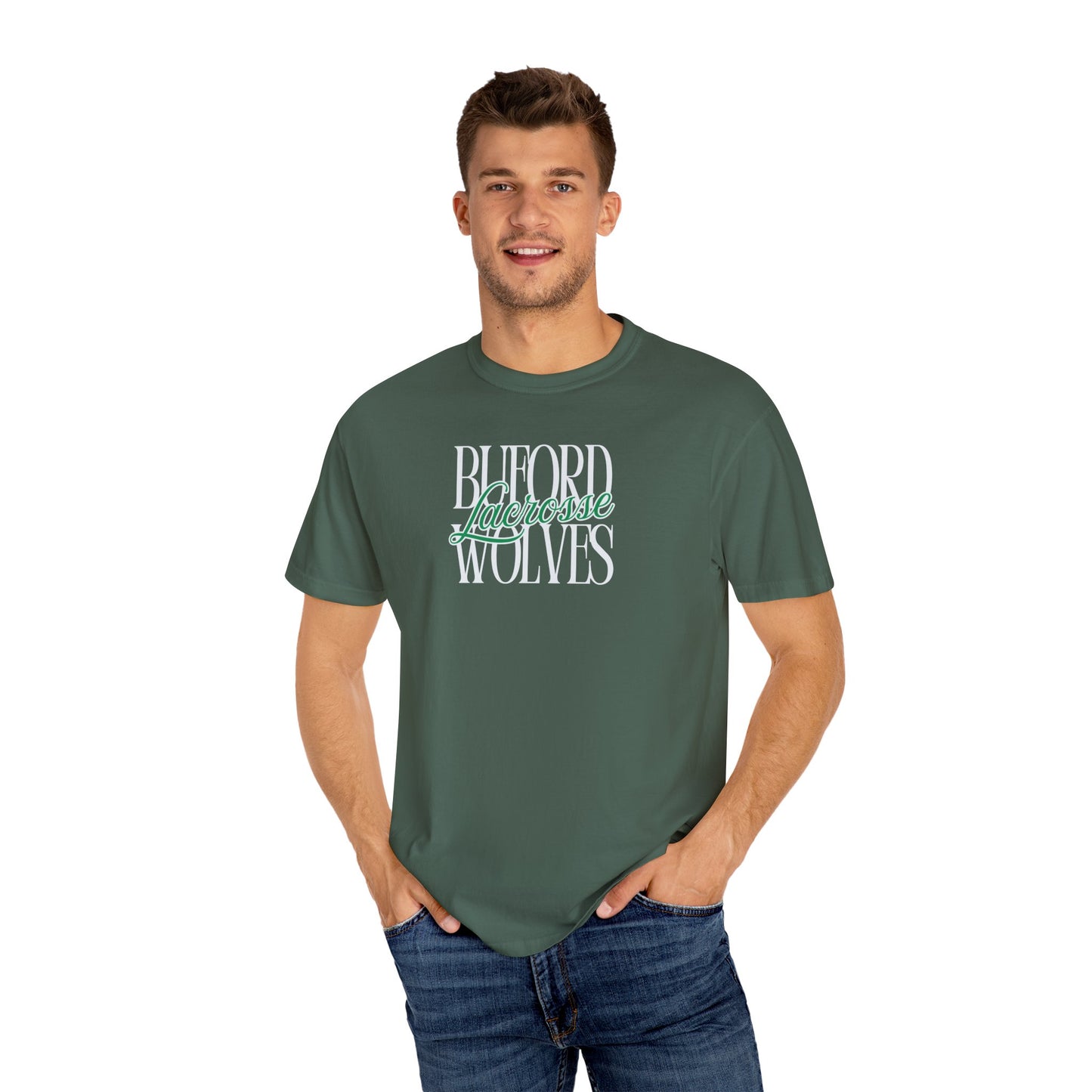 Buford Lacrosse Stack Unisex T-Shirt