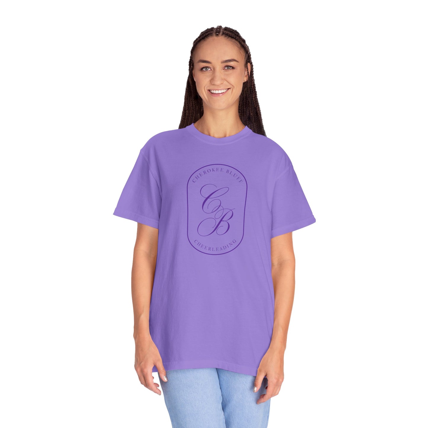 Cherokee Bluff Monogram Adult Cheer Tee