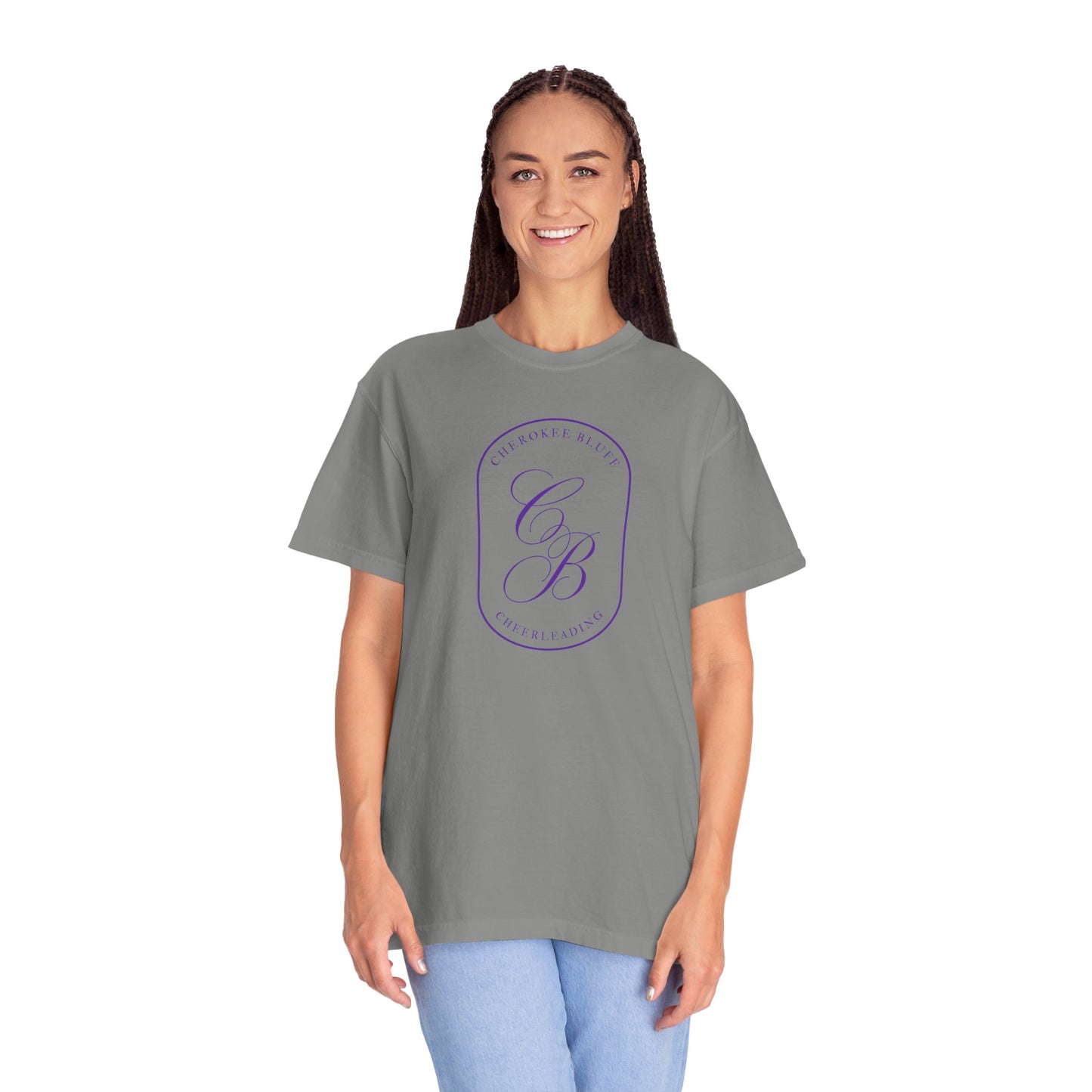 Cherokee Bluff Monogram Adult Cheer Tee