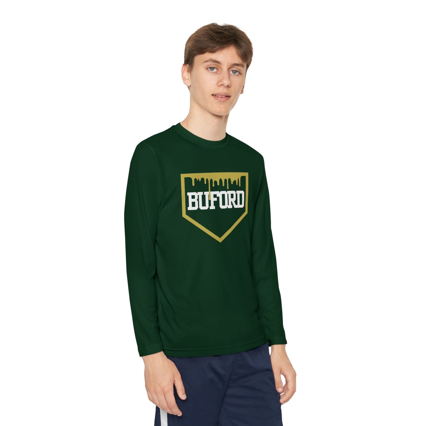 Buford Drip Plate Long Sleeve Competitor Tee