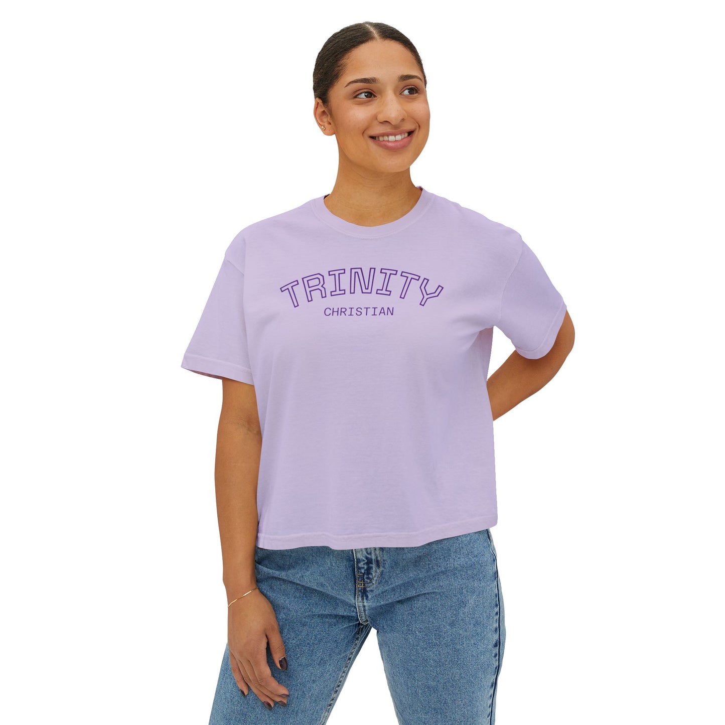 Trinity Collegiate Women's Boxy Tee