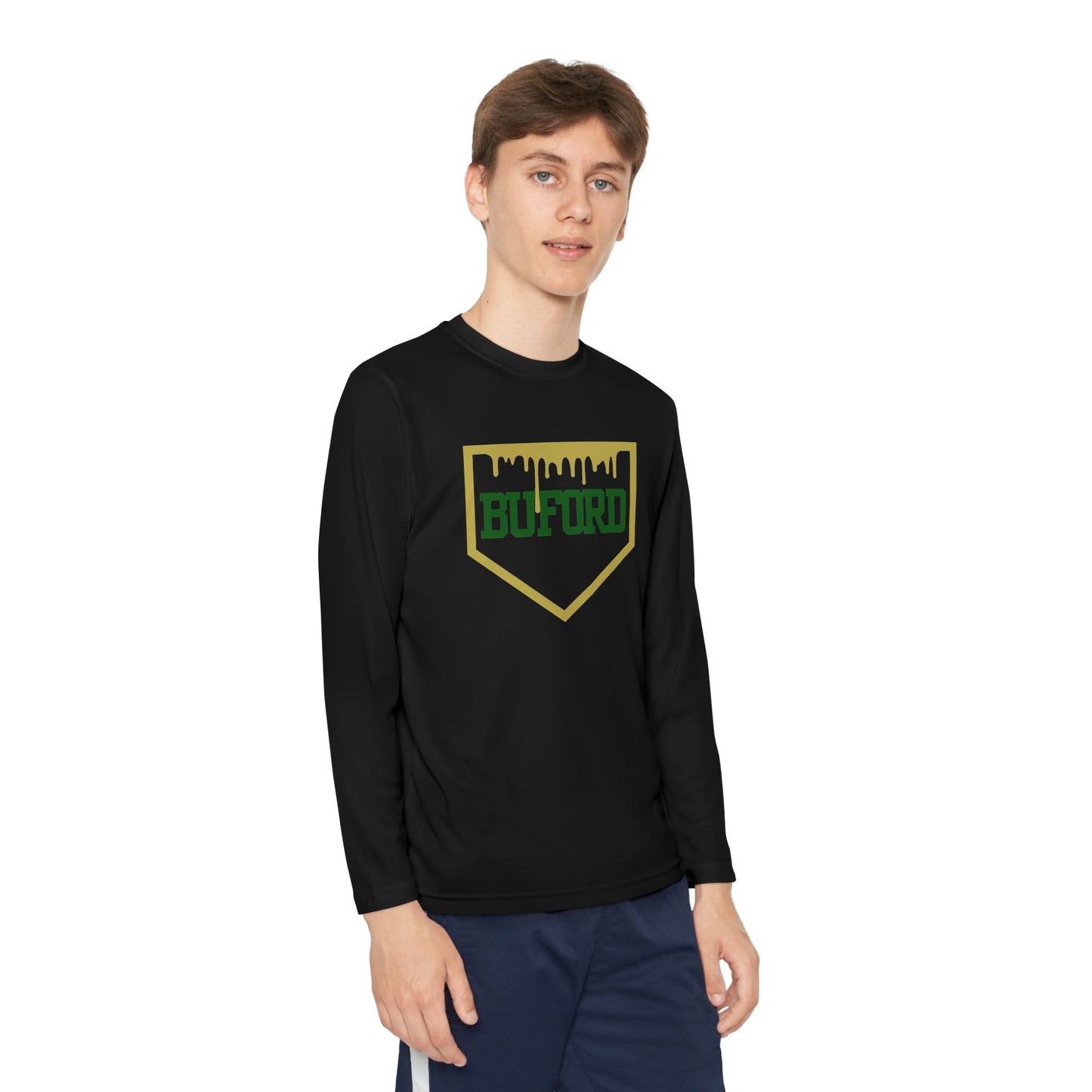 Buford Drip Plate Long Sleeve Competitor Tee