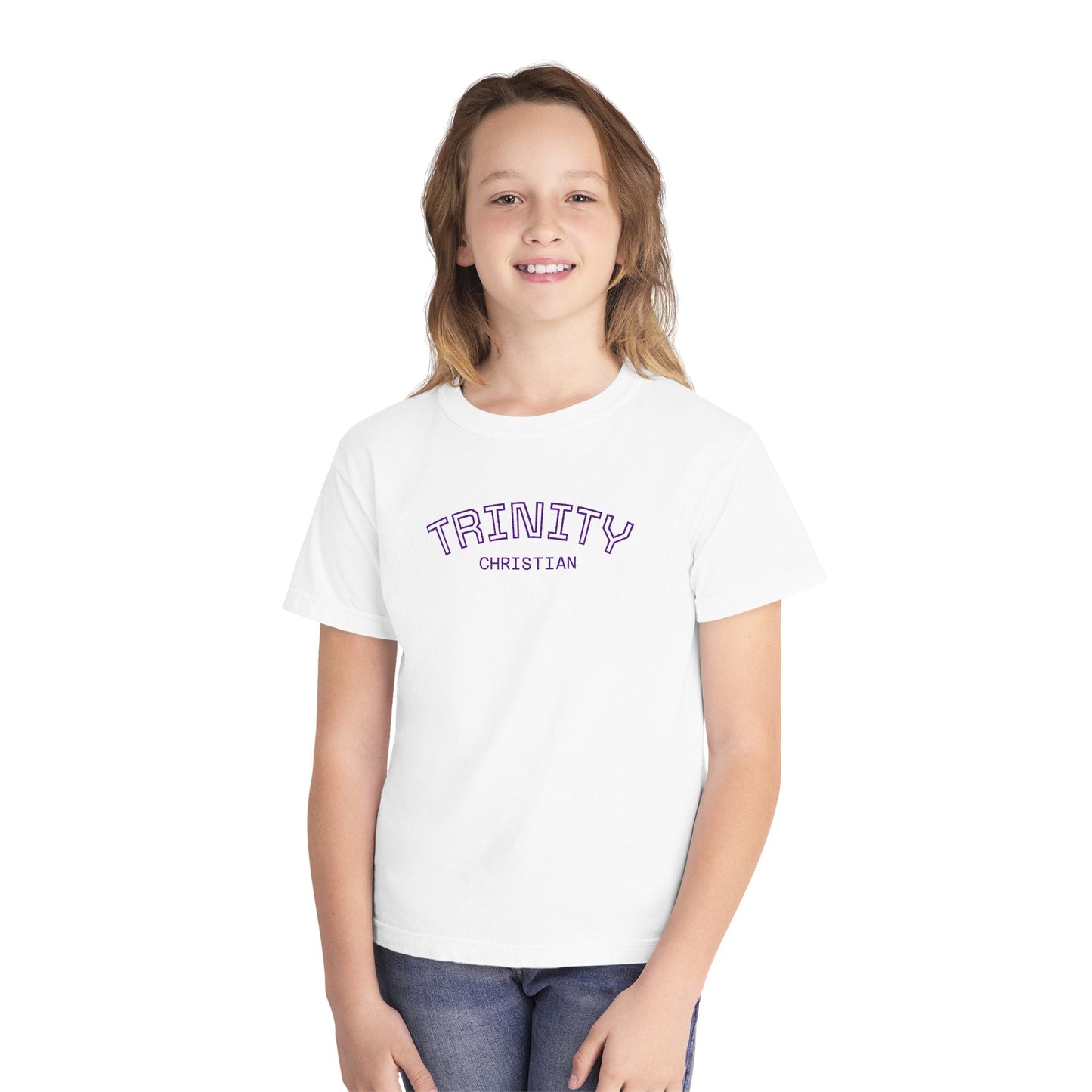 Trinity Collegiate Comfort Color Youth Te