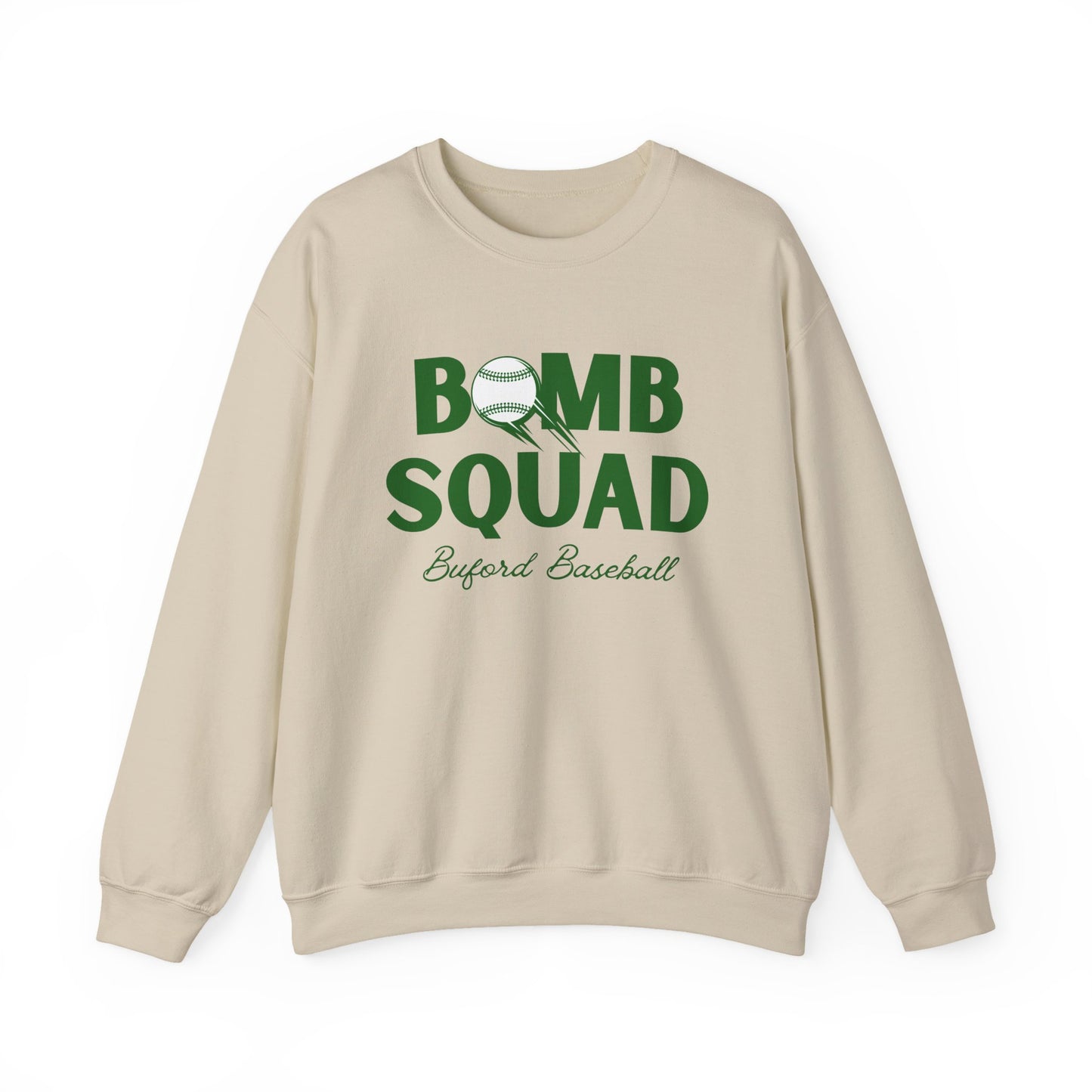 Bomb Squad Baseball Crewneck Sweatshirt