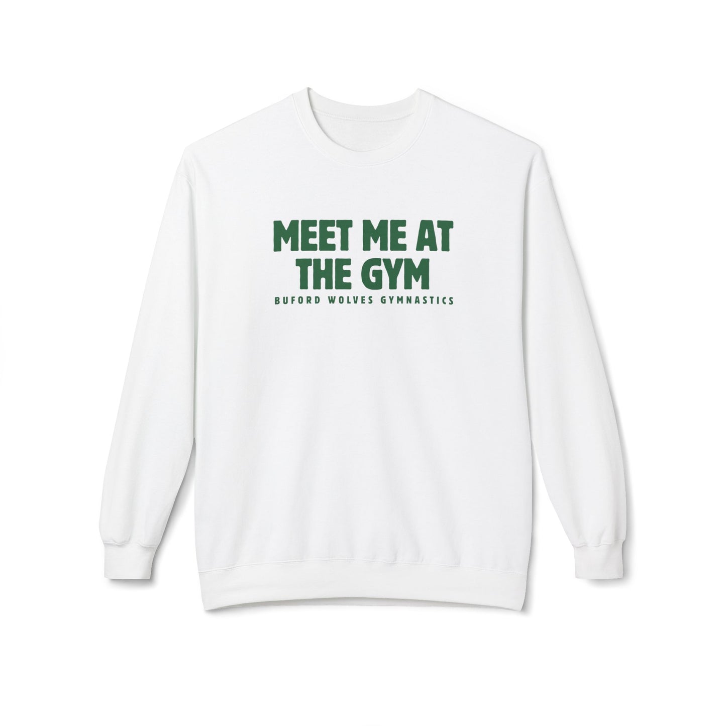 Meet Me At The Gym Adult Crewneck Sweatshirt