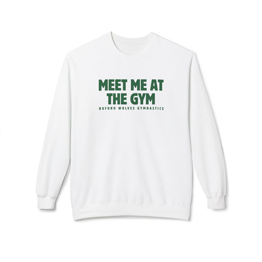 Meet Me At The Gym Adult Crewneck Sweatshirt
