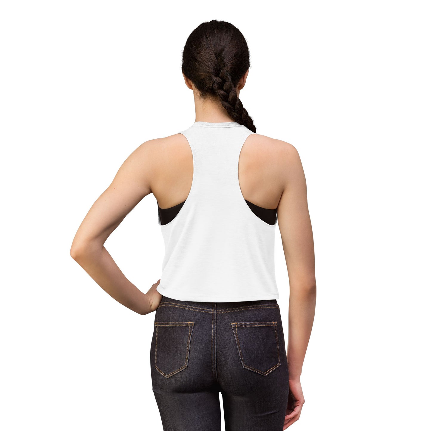 Buford Lacrosse Stacked Crop Tank