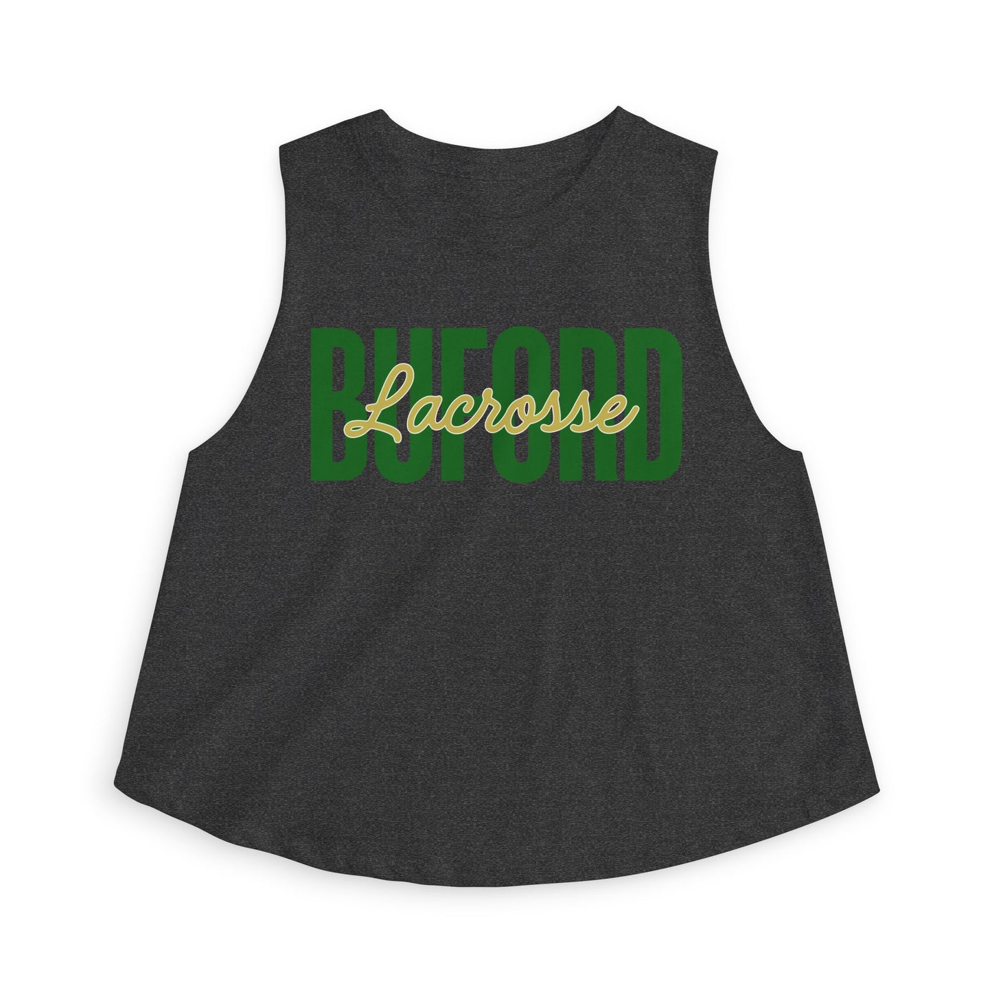 Buford Lacrosse Stacked Crop Tank