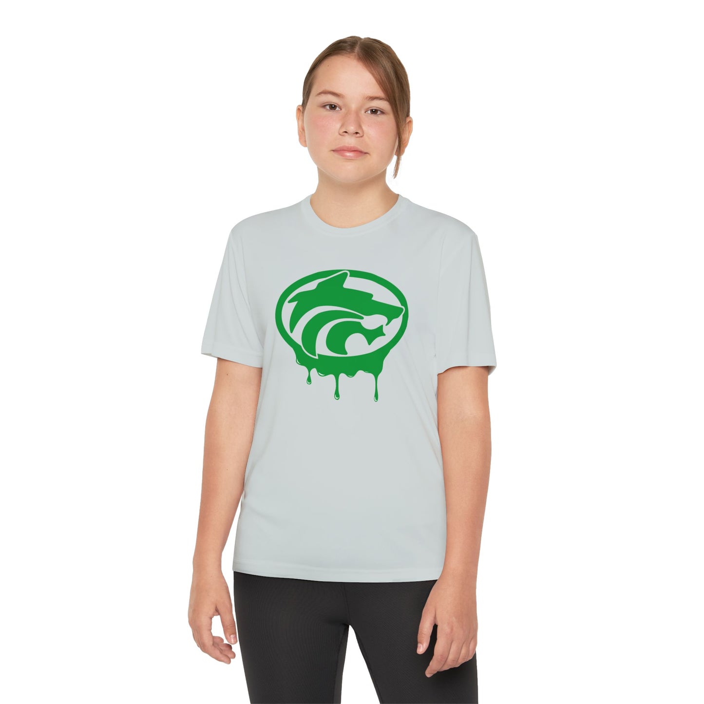 Wolf Drip Youth SportTek Tee