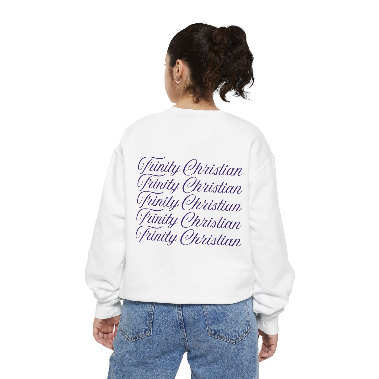 Trinity Christian Script Comfort Colors Crewneck