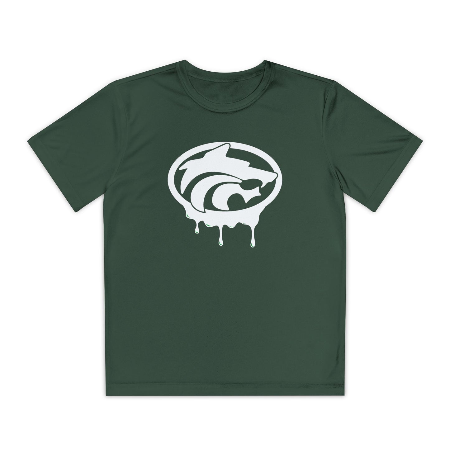 Wolf Drip Youth SportTek Tee