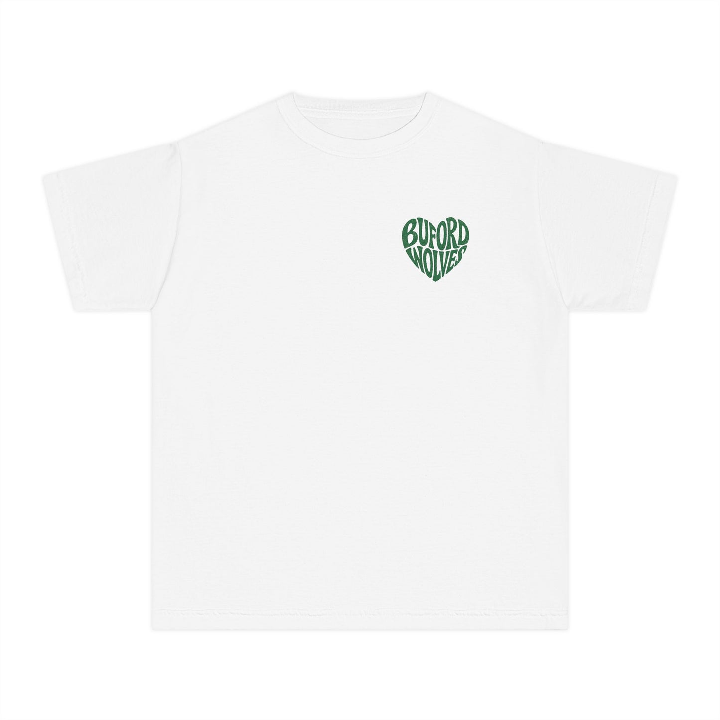 Buford Wolves Heart Youth Tee