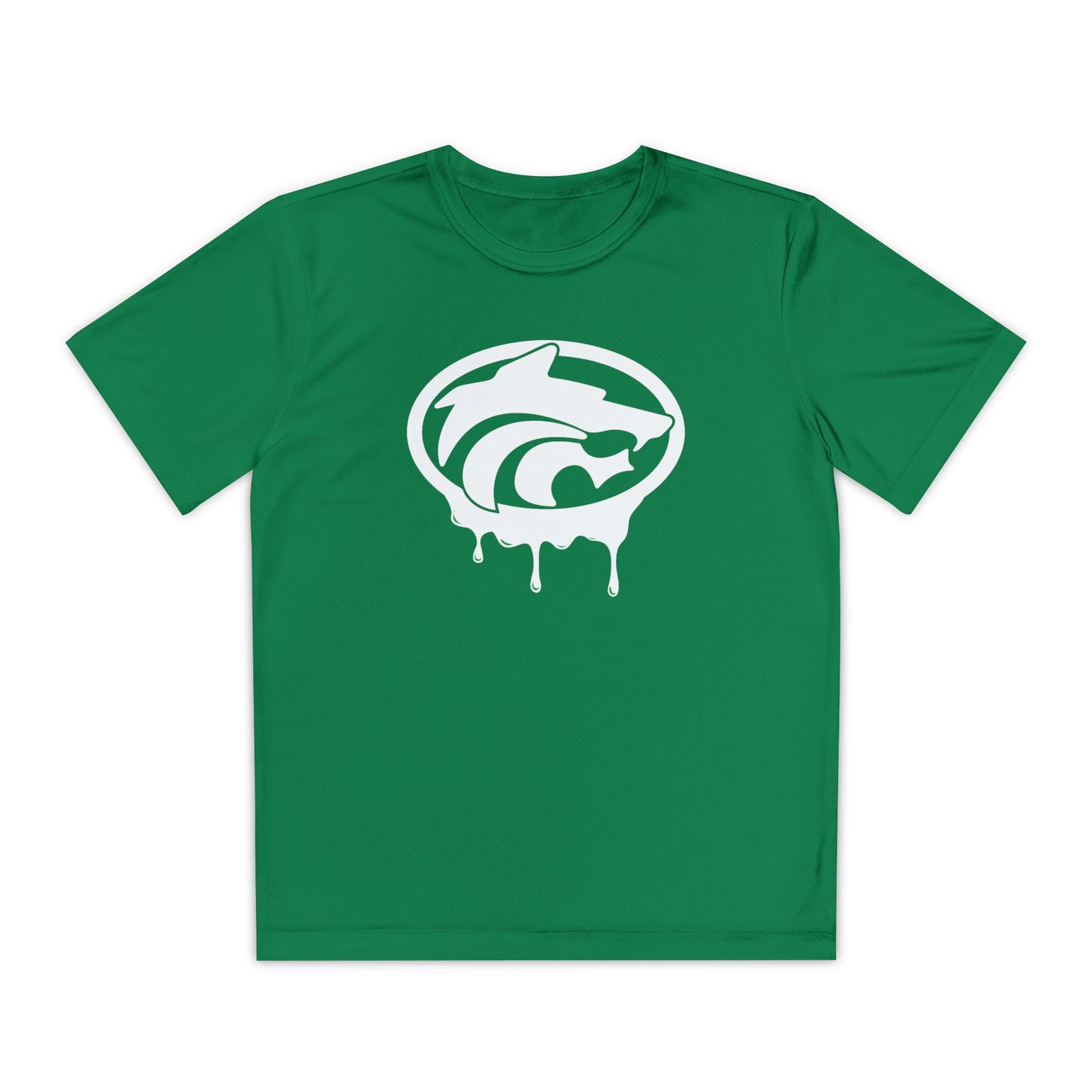 Wolf Drip Youth SportTek Tee