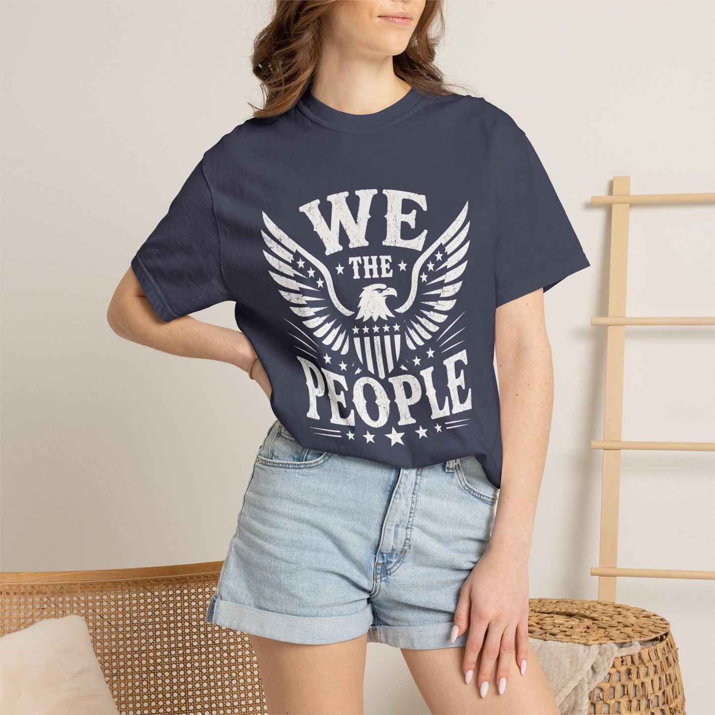 We The People T-Shirt — Patriotic Eagle Graphic Tee
