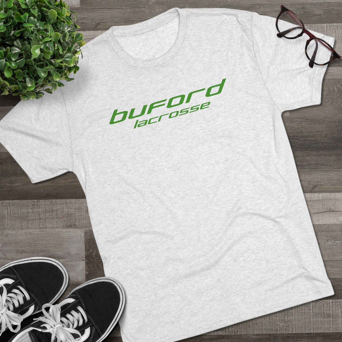 Unisex Tri-Blend Buford Lax Crew Tee