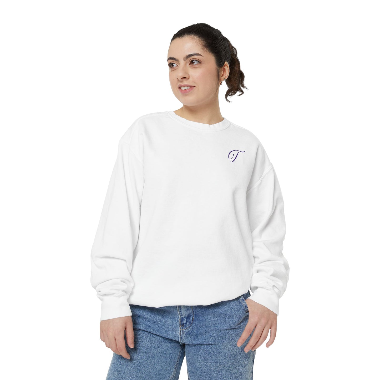 Trinity Christian Script Comfort Colors Crewneck