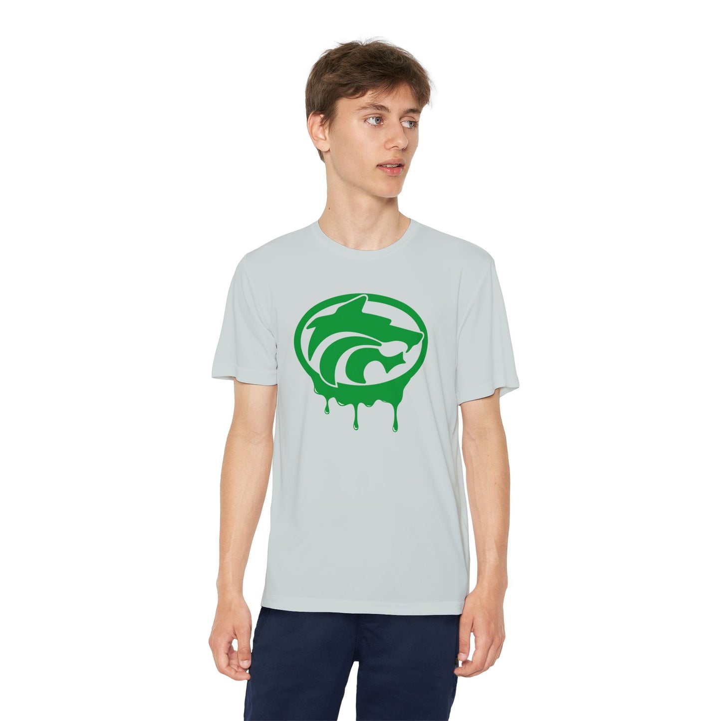 Wolf Drip Youth SportTek Tee