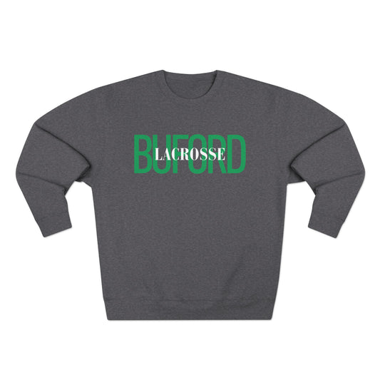 Buford Lacrosse Overlay Crewneck Sweatshirt