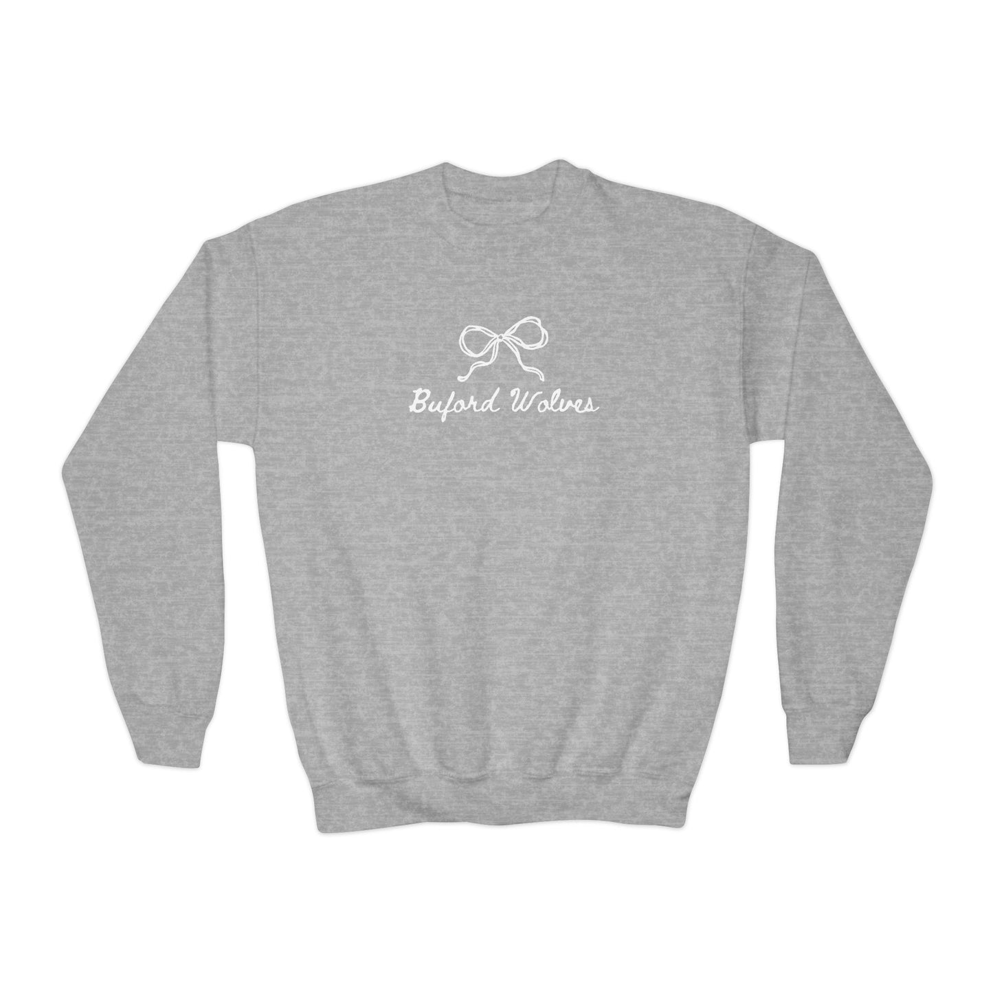 Buford Bow Youth Crewneck Sweatshirt