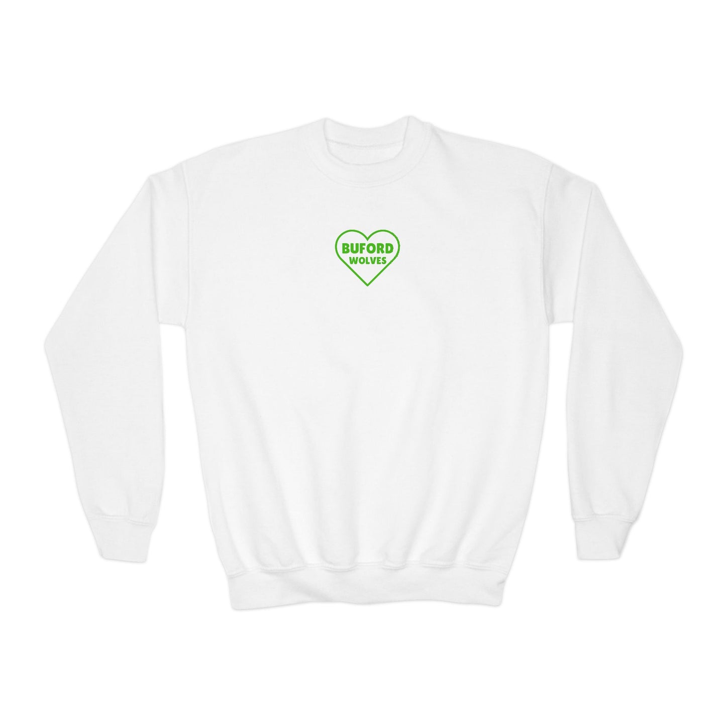 Buford Sweet Heart Youth Crewneck Sweatshirt