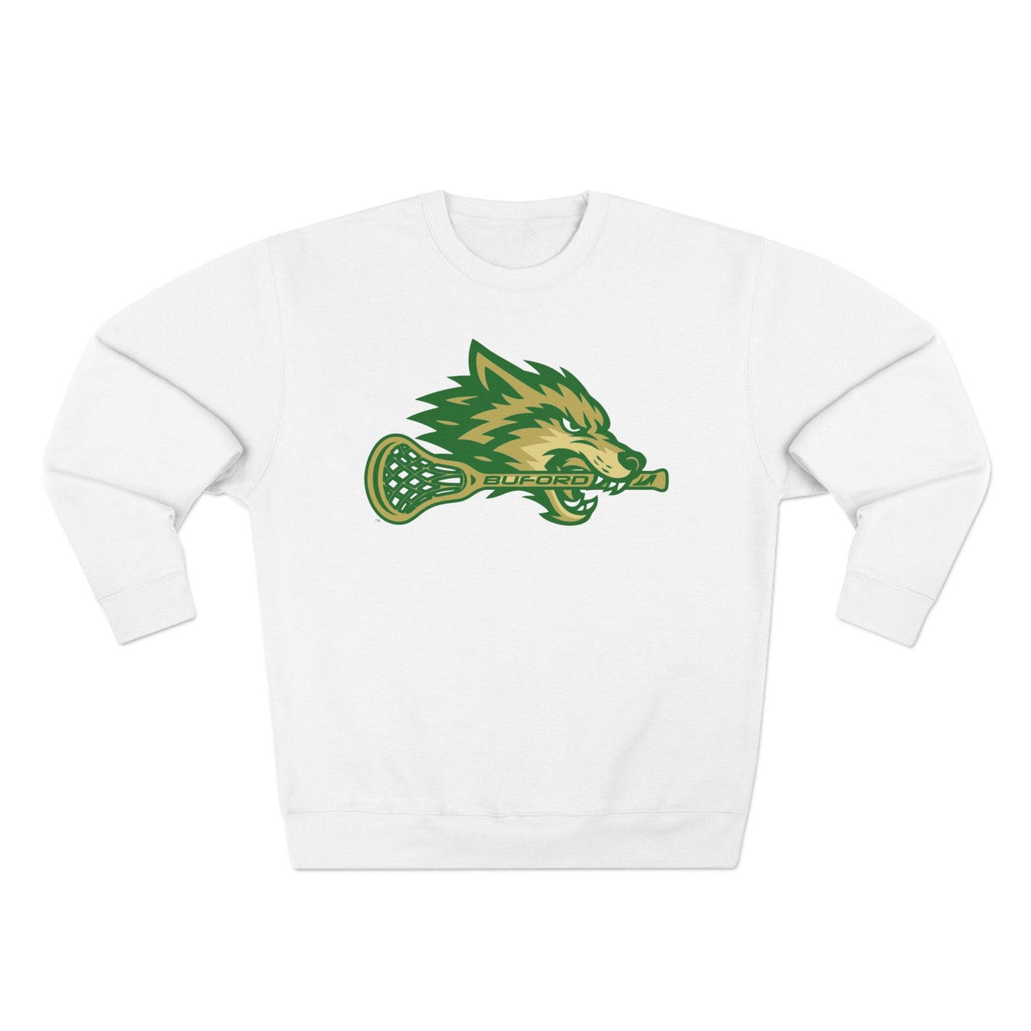 Wolf Lacrosse Crewneck Sweatshirt