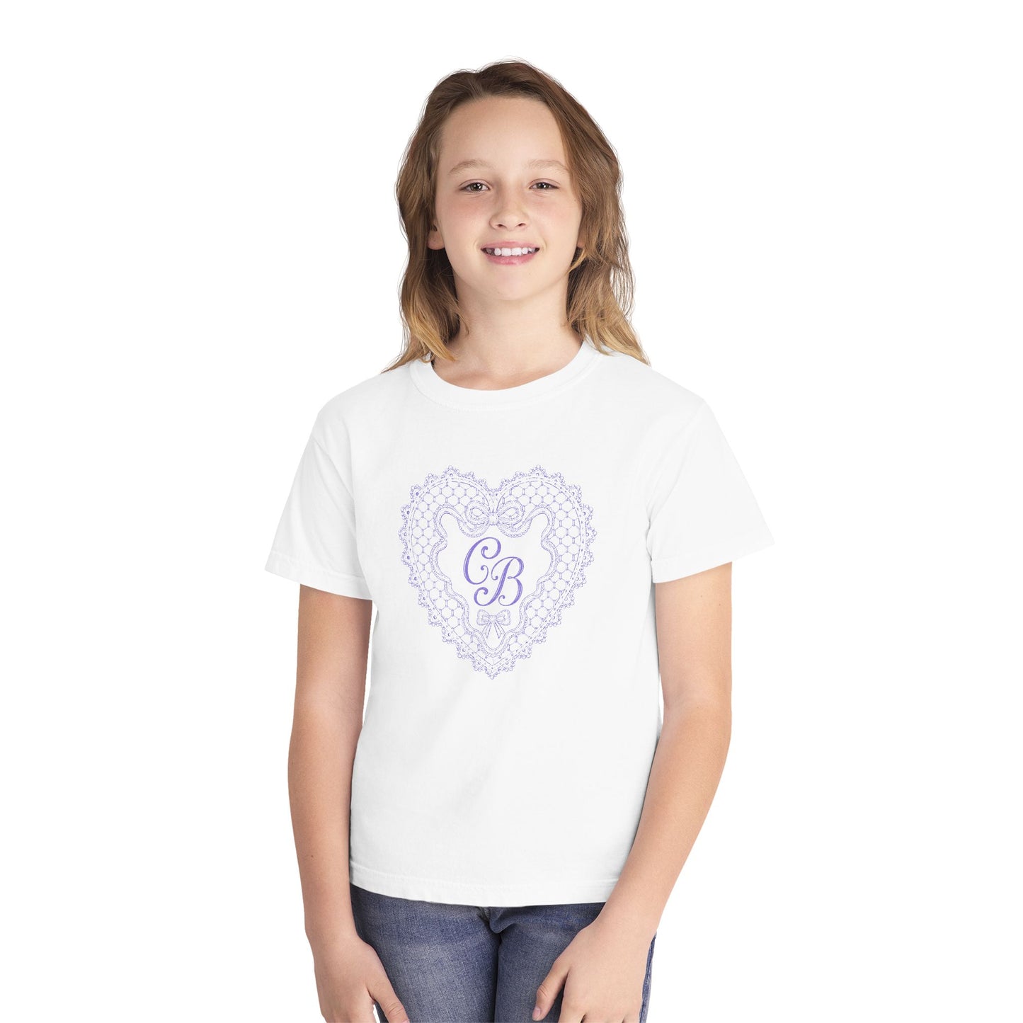 CB Lacy Heart Youth Tee